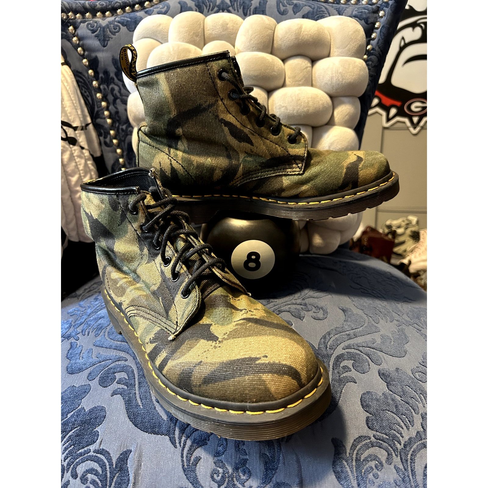 Dr. Martens Dr Martens Cerren Camo Canvas Boots size 10/EU 42 Size US 10 / IT 40 - 1 Thumbnail