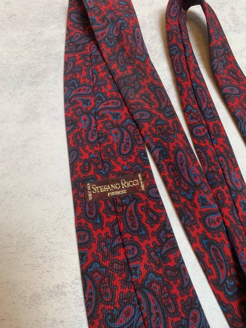 Stefano Ricci STEFANO RICCI MEN'S SILK TIE Size ONE SIZE - 5 Thumbnail
