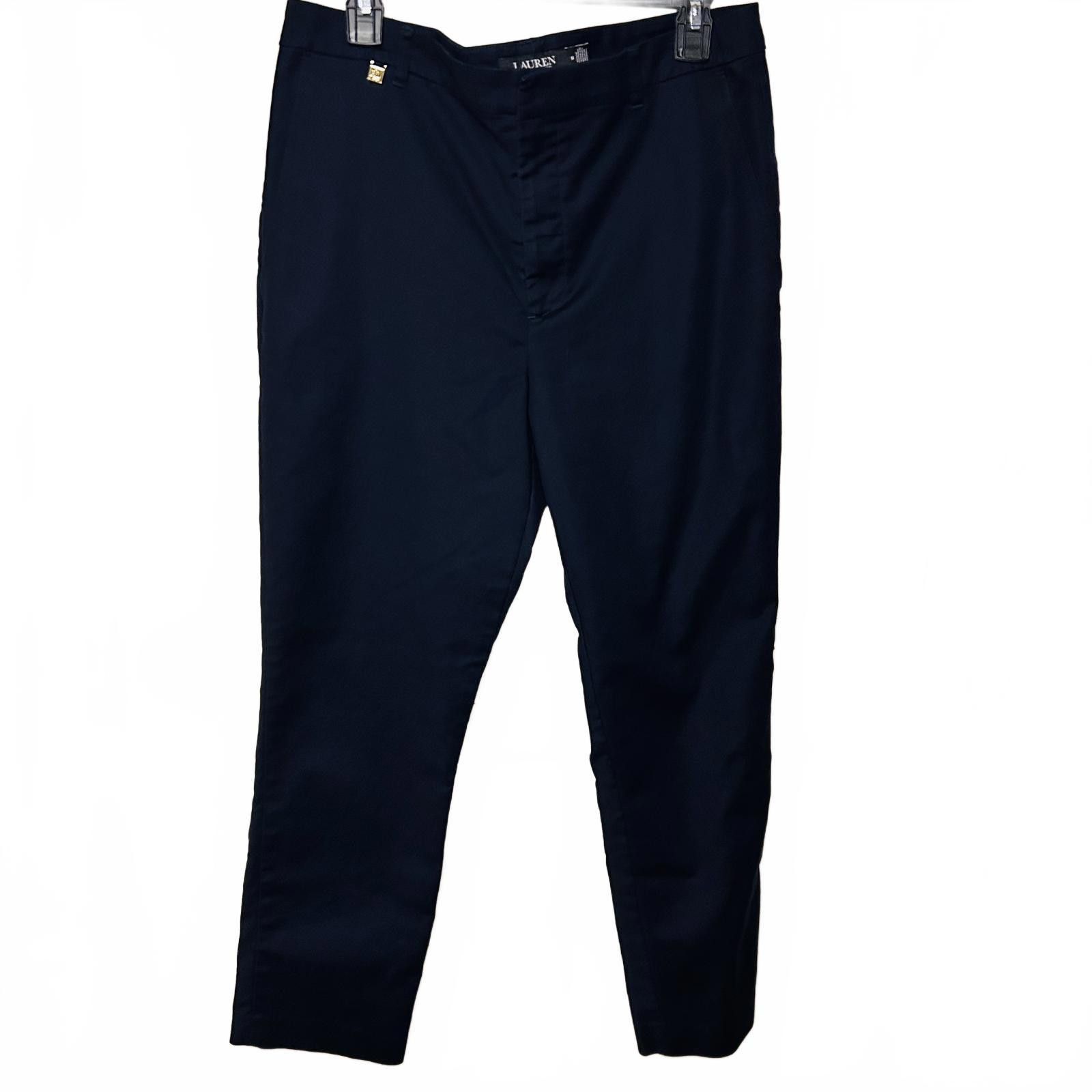 Lauren Ralph Lauren LRL Navy Blue Slacks Pants size 14 Size 36" / US 14 / IT 50 - 2 Thumbnail