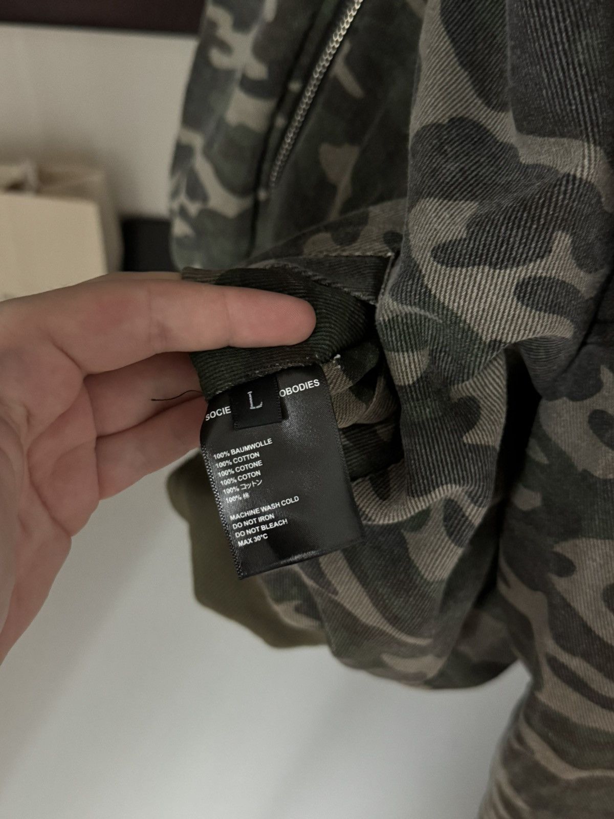 Other ✅Sosiety de nobodies reverse bomber camo black Size US L / EU 52-54 / 3 - 6 Thumbnail