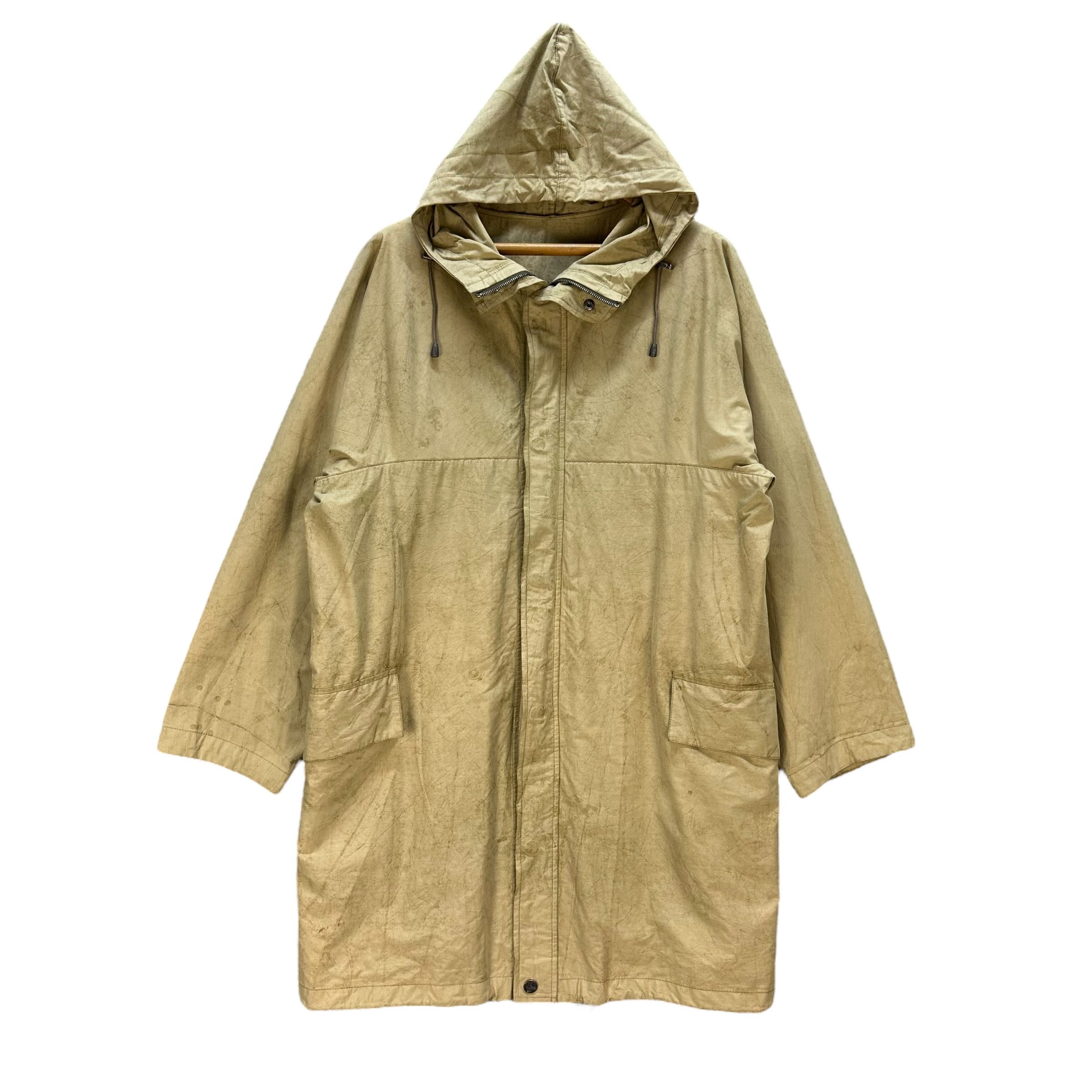 Gucci Vintage GUCCI Trashed Raincoat Jacket #A72-1751 Size US L / EU 52-54 / 3 - 1 Thumbnail