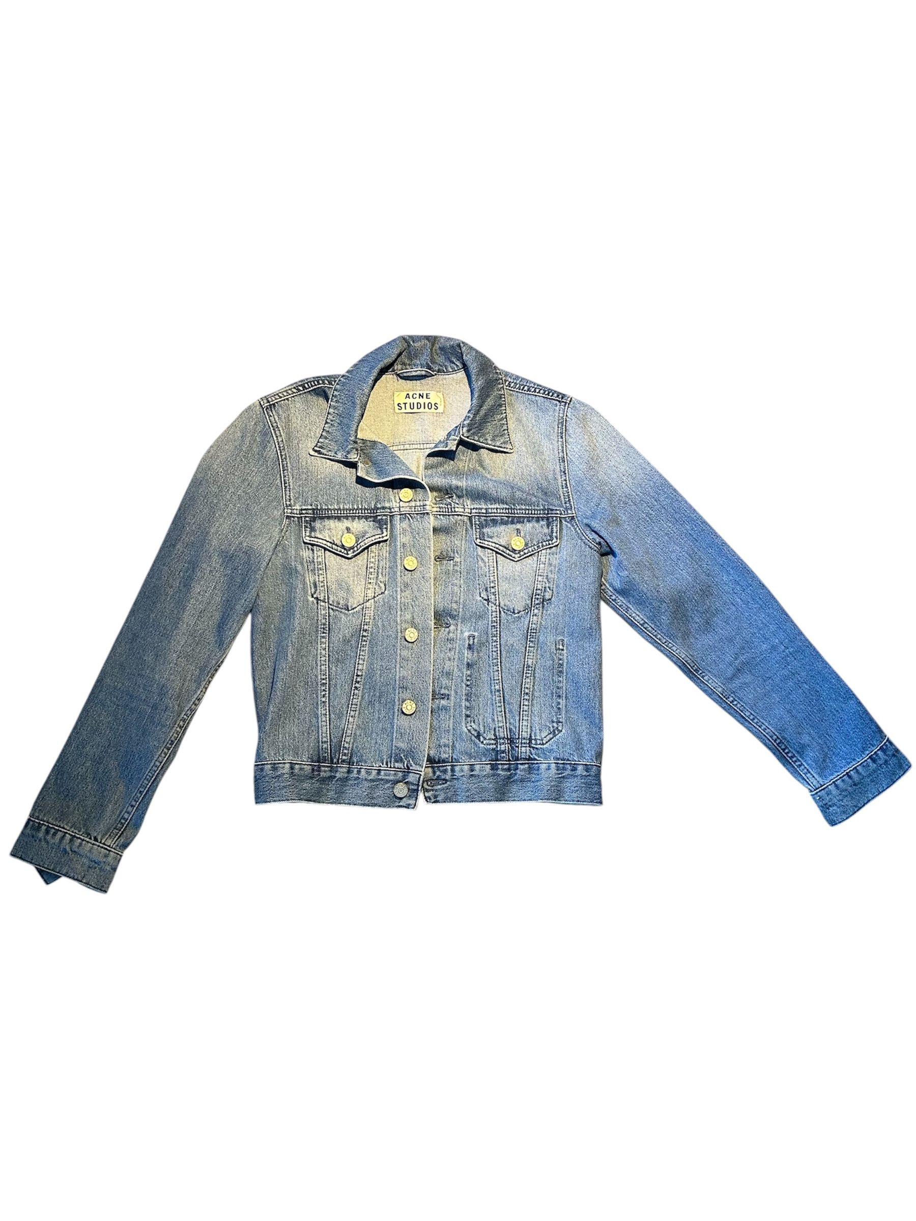 Acne Studios Acne Studios Faded Denim Jacket Size US S / EU 44-46 / 1 - 1 Thumbnail