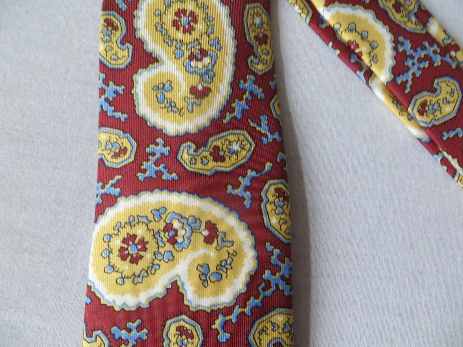 Drake's DRAKE'S 100% SILK BOLD PRINTED HAND MADE NEW WITH TAG Size ONE SIZE - 4 Thumbnail