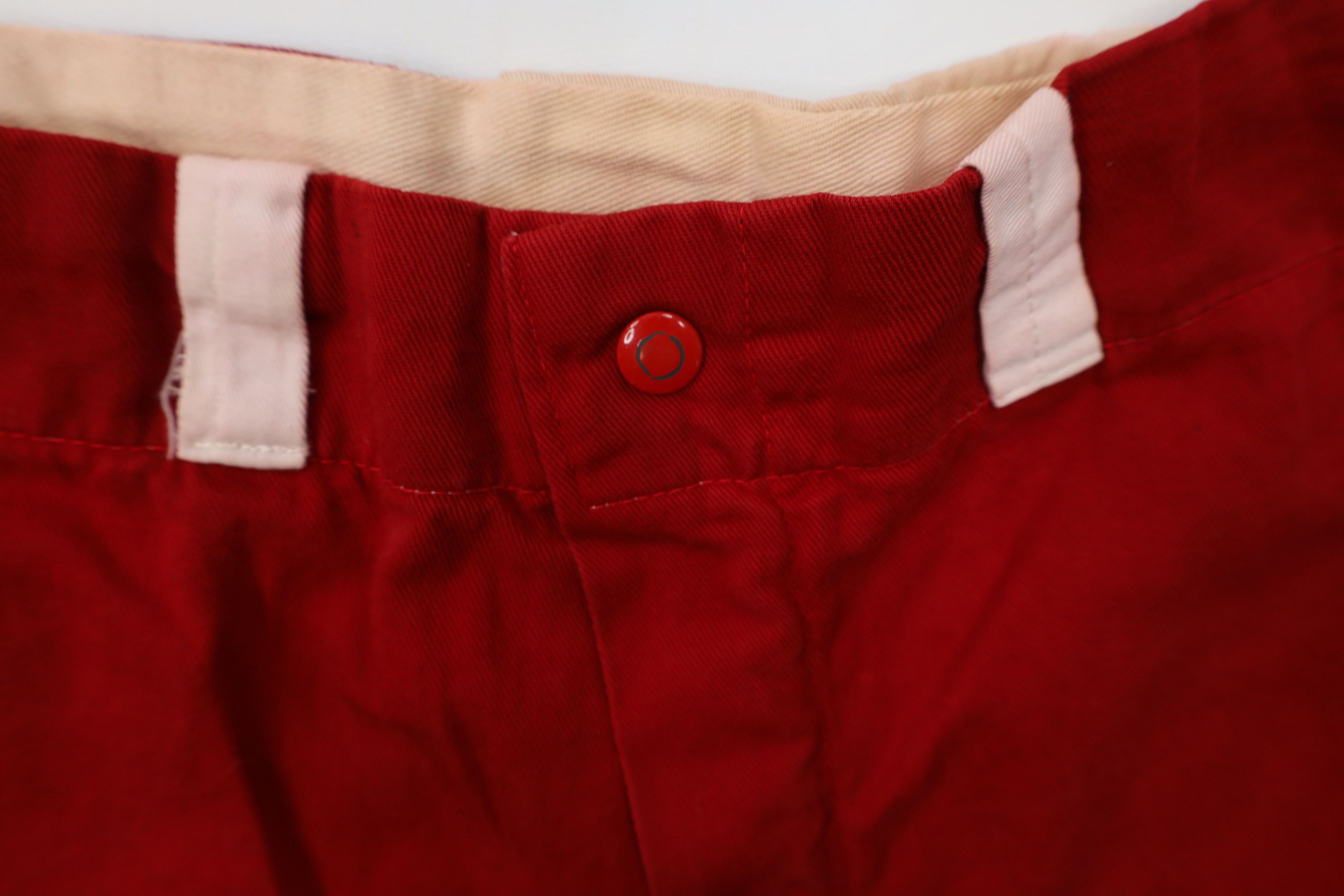 Vintage Vintage 50s Striped Baseball Uniform Pants Red USA Size US 40 / EU 56 - 9 Thumbnail