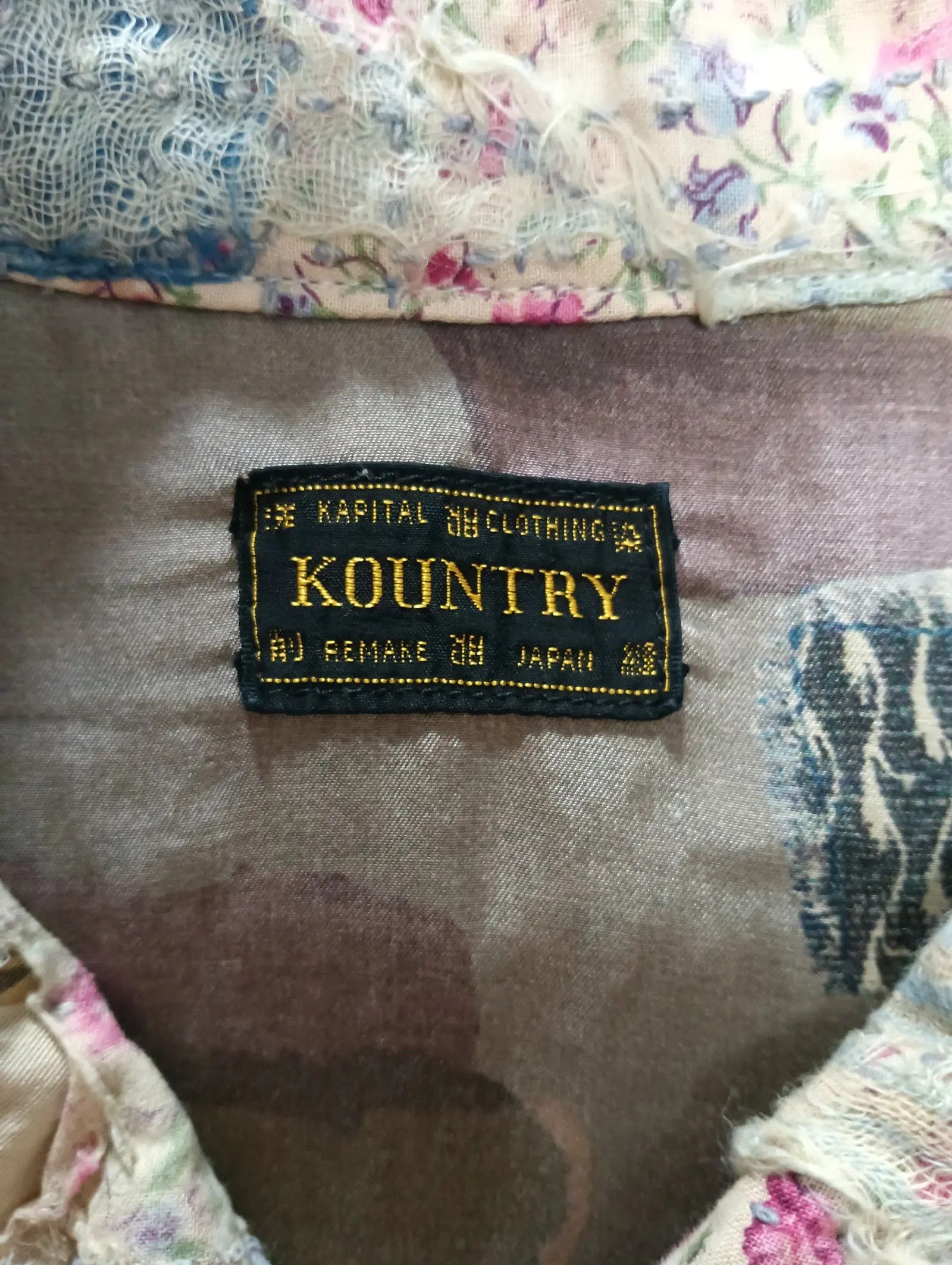 Kapital Kapital Champetre Boro Zip Up Blouson Maria Size US L / EU 52-54 / 3 - 6 Thumbnail