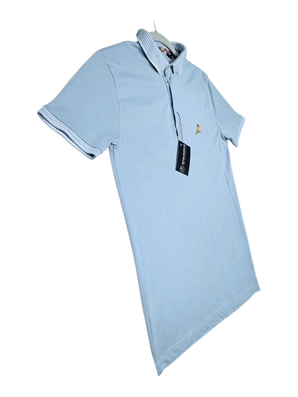 Brave Soul Brave Soul Polo Shirt Men's UK Siize M Baby Blue Logo Size US M / EU 48-50 / 2 - 5 Thumbnail