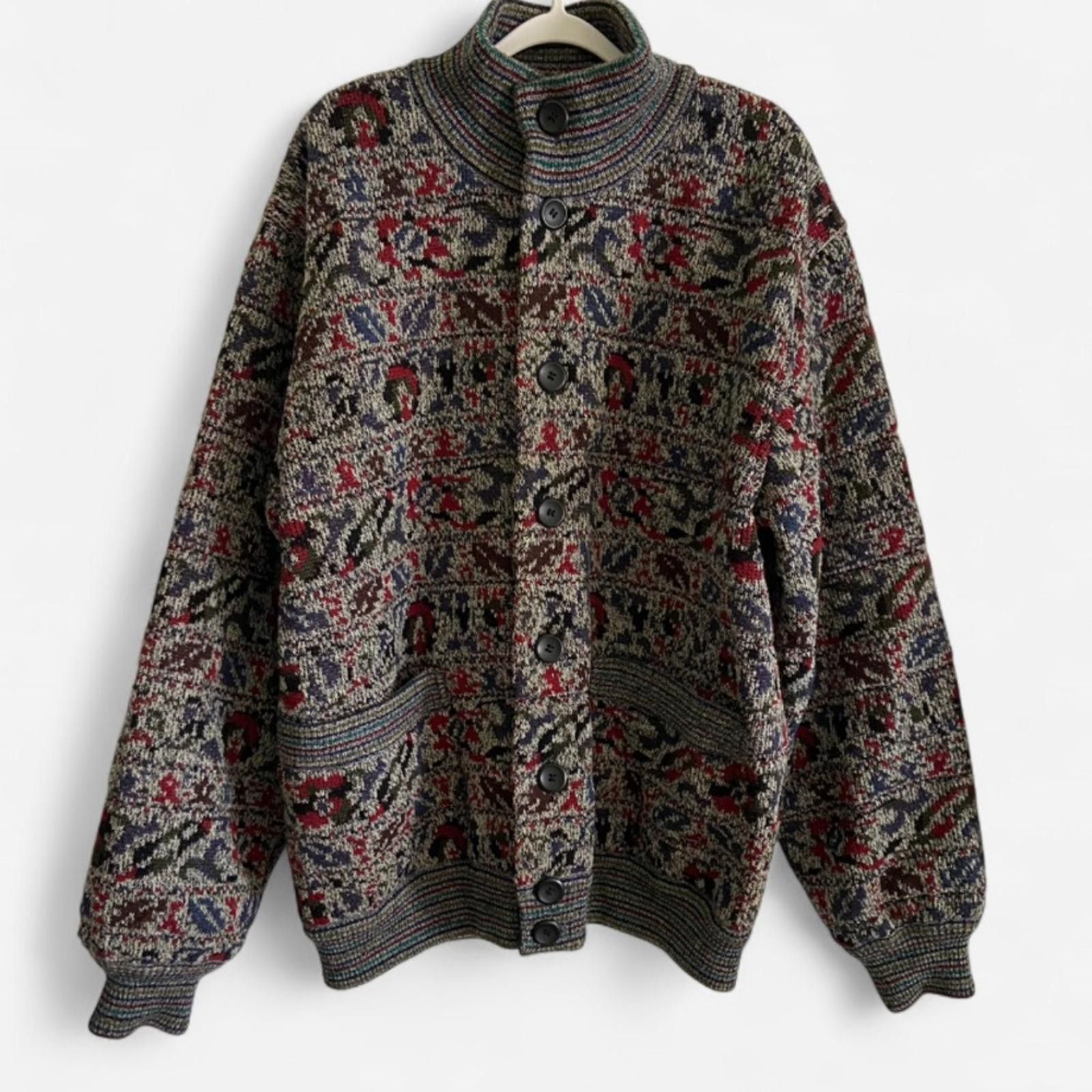 Missoni Missoni Italian Vintage 80s Reversible Jacket Mens Sz 50/XL Size US XL / EU 56 / 4 - 1 Thumbnail