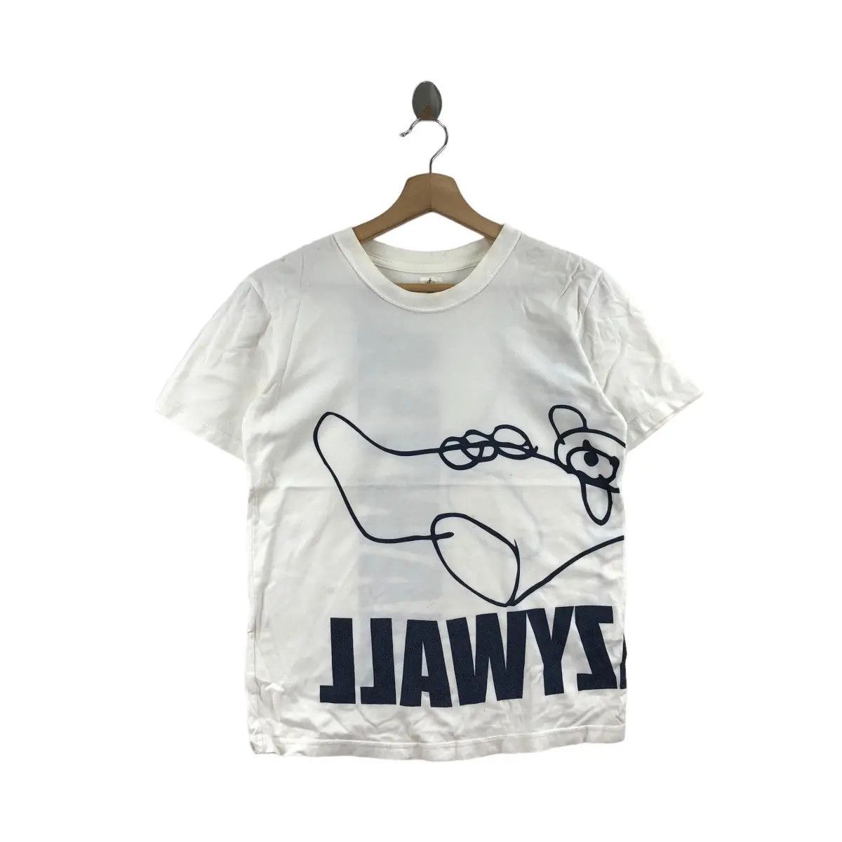 Jun Takahashi × Undercover Vtg UNDERCOVER JUN TAKAHASHI ERA Bear Doodle Tee Shirt Size M / US 6-8 / IT 42-44 - 1 Thumbnail