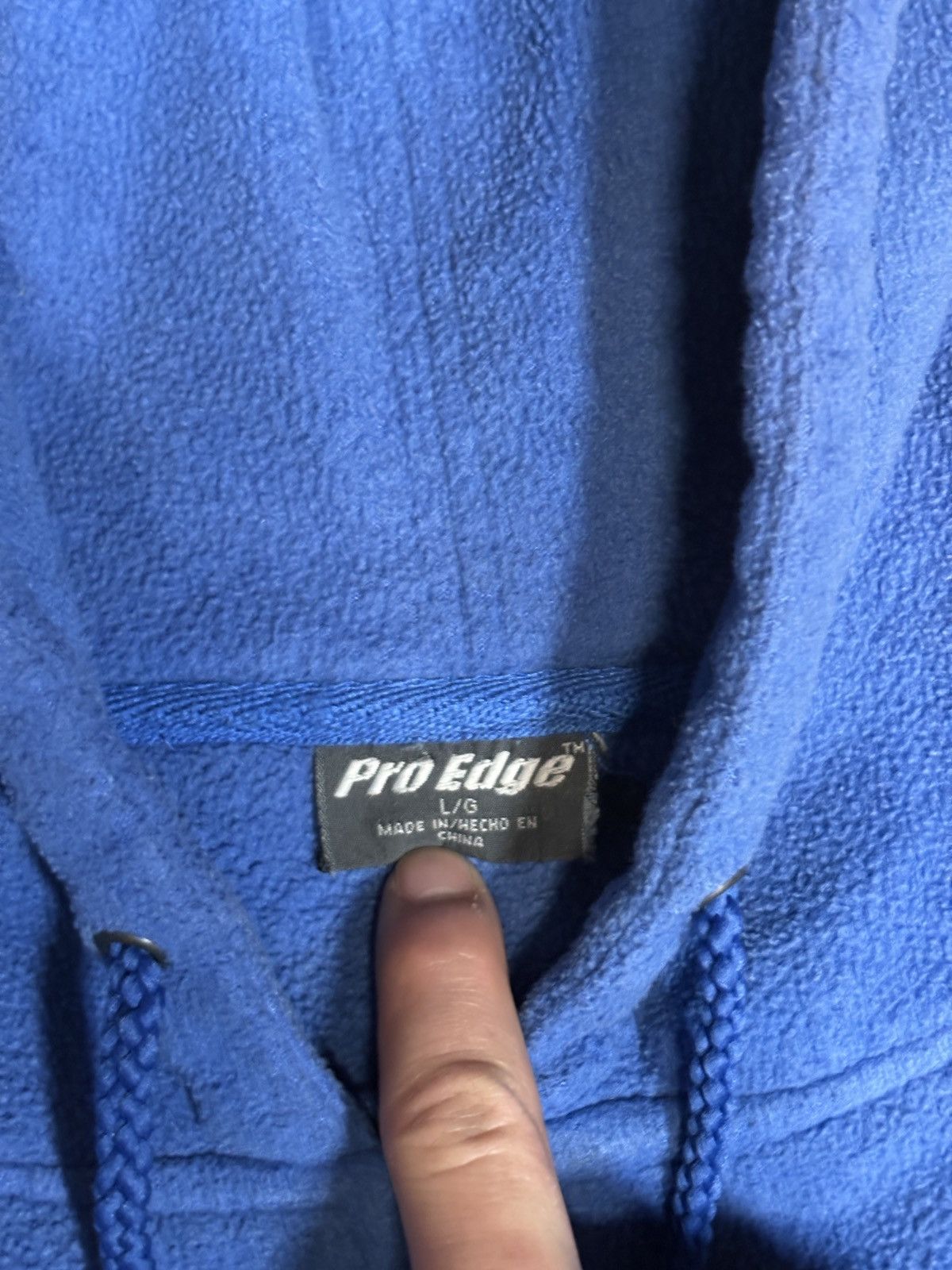 Pro Edge Vintage 2005 Pro Edge UCLA Fleece Zip-Up Hoodie Size L 0568 Size US L / EU 52-54 / 3 - 3 Thumbnail