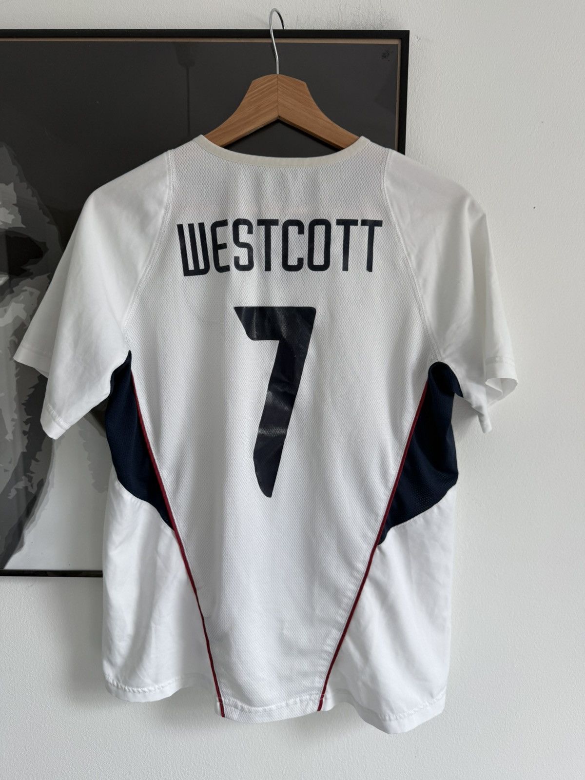 Nike Vintage 2000s NIKE USA National Team Women's Soccer Jersey Size M / US 6-8 / IT 42-44 - 4 Thumbnail
