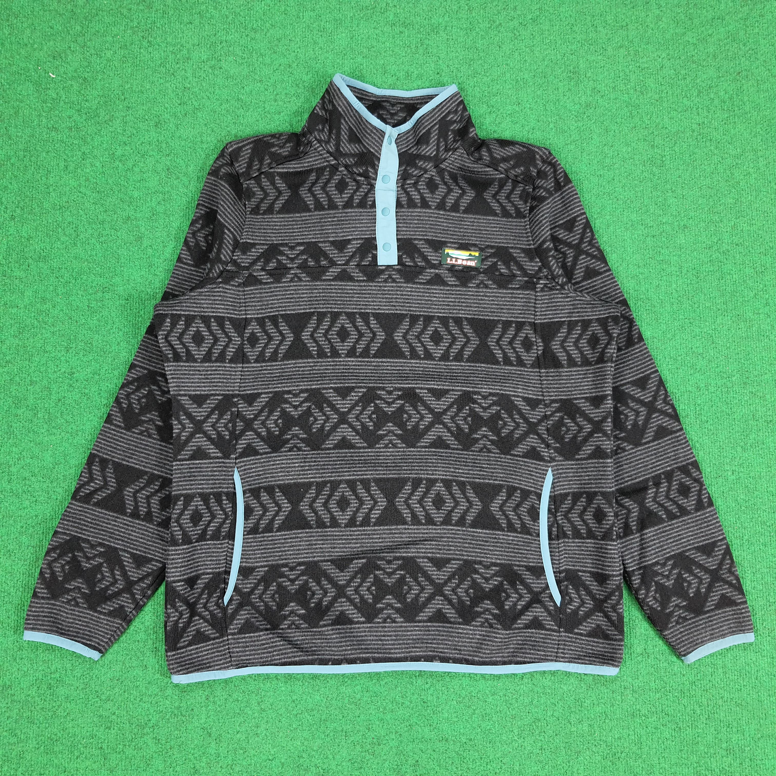 L.L. Bean × Vintage Vintage L.L. Beans Outerwear Button Up Winter Sweatshirt Size US M / EU 48-50 / 2 - 1 Thumbnail