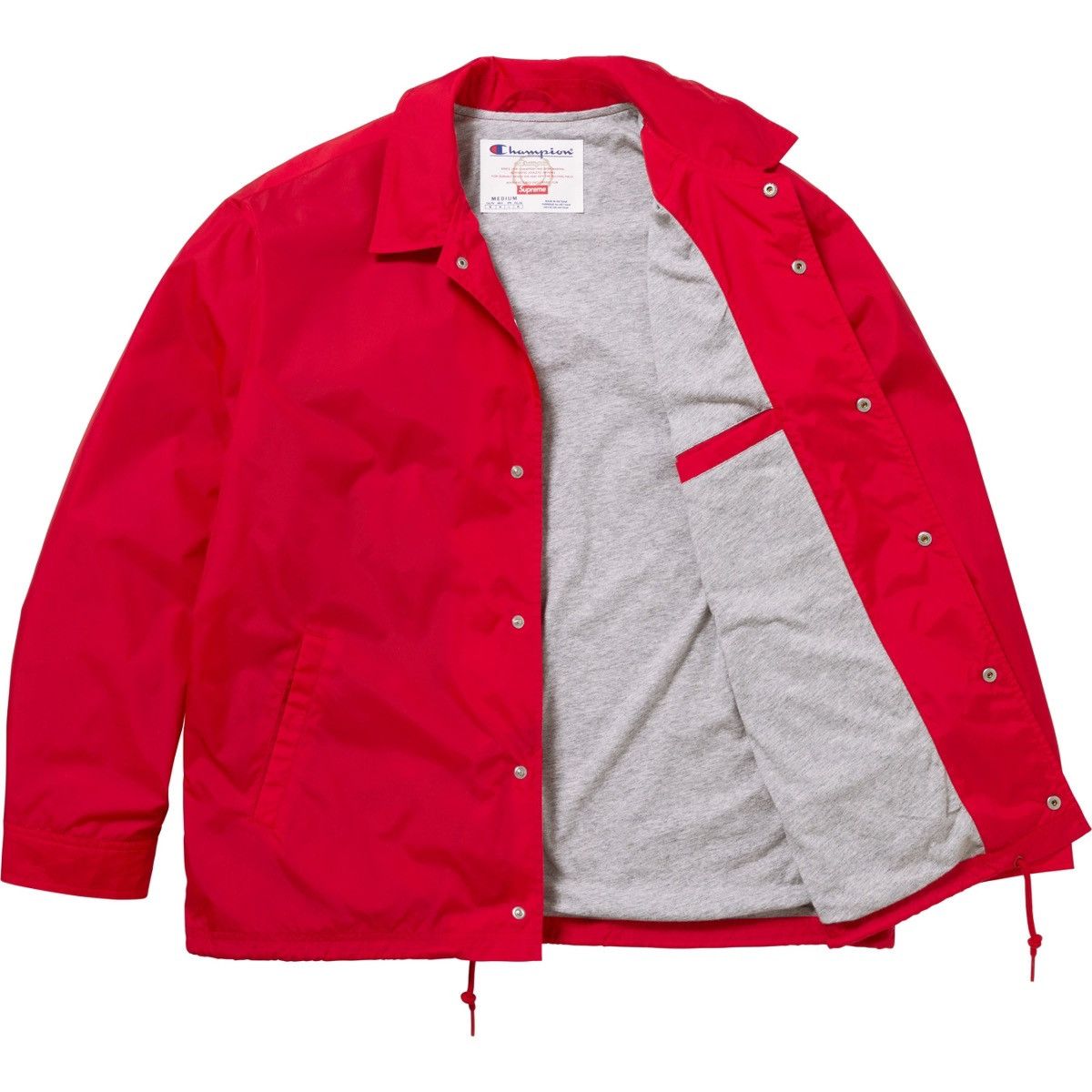 Champion × Supreme Supreme Champion Coaches Jacket Size US S / EU 44-46 / 1 - 3 Thumbnail