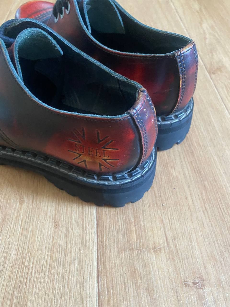 Dockers Vintage Steel Boots UK Flag Size US 7.5 / EU 40-41 - 11 Thumbnail