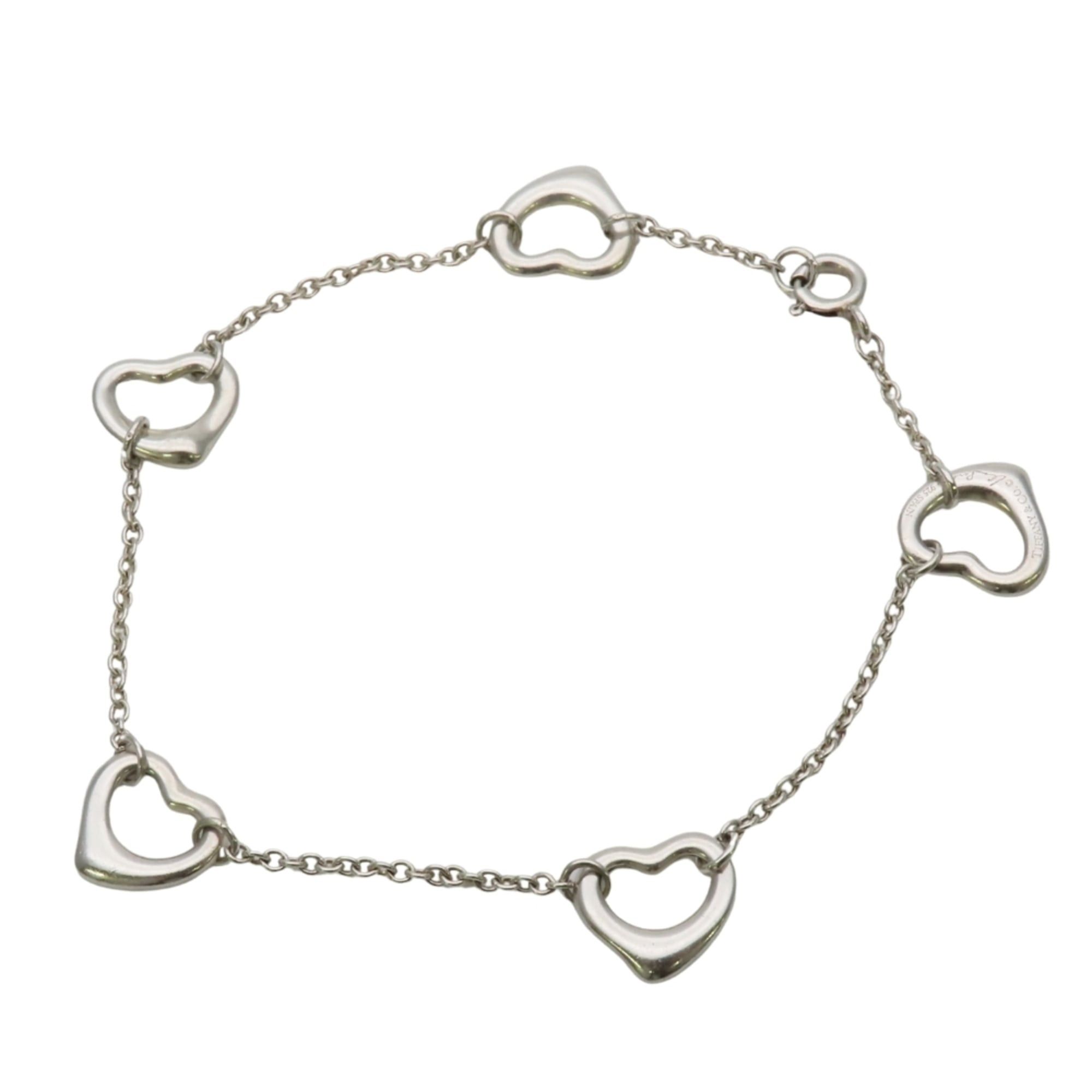 Tiffany & Co. Tiffany & Co. Open Heart Bracelet, Sterling Silver 925, Elsa Peretti Design, Women's. Size ONE SIZE - 1 Thumbnail