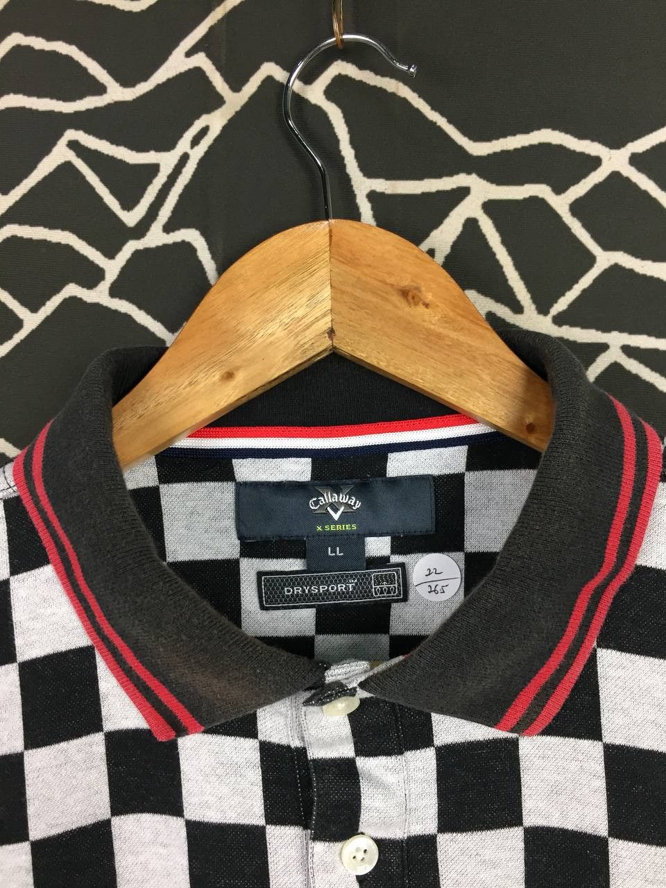 Callaway Vtg Callaway Golf X-Series DRYSport Checkered Polo Shirt Size US L / EU 52-54 / 3 - 4 Thumbnail