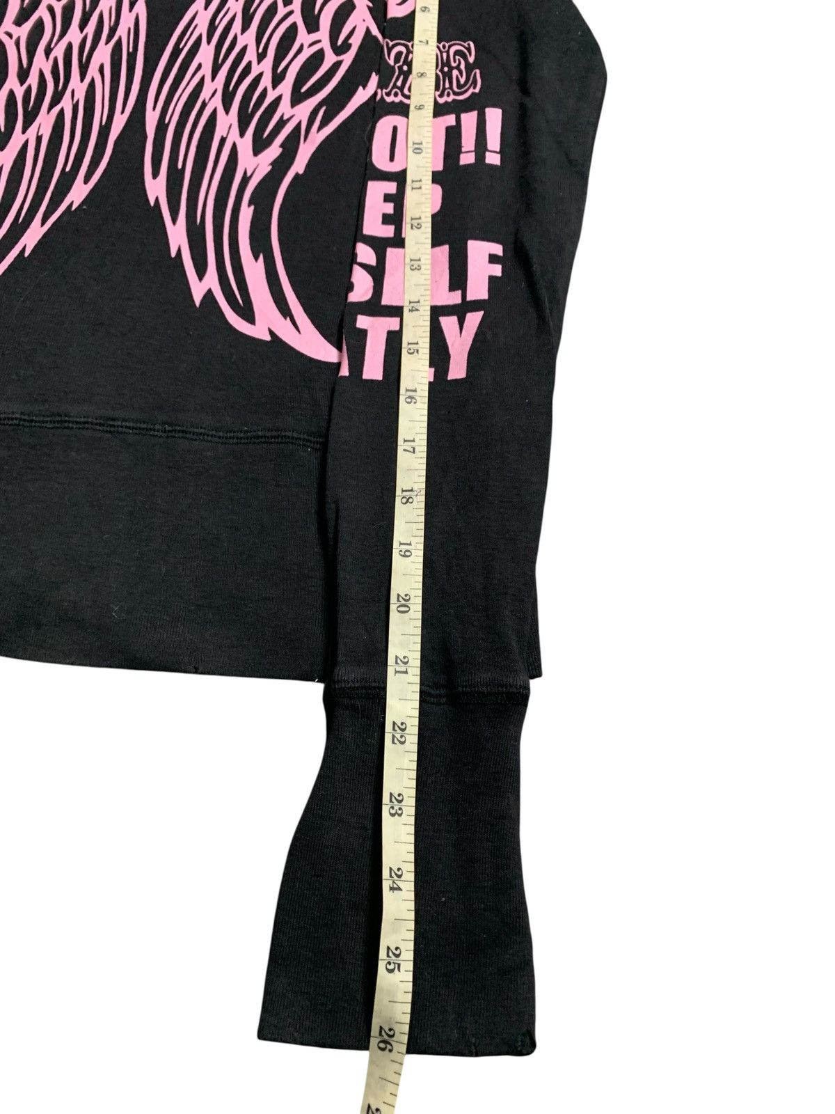 20471120 POEM WINGS ANGEL FUR ZIP HOODIE GOA IFSIX LGB KMRII STYLE Size S / US 4 / IT 40 - 9 Thumbnail