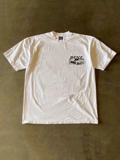 VIBE Kihara x Itou Casual retro car pattern cotton t-shirt Size US M / EU 48-50 / 2 - 6 Thumbnail