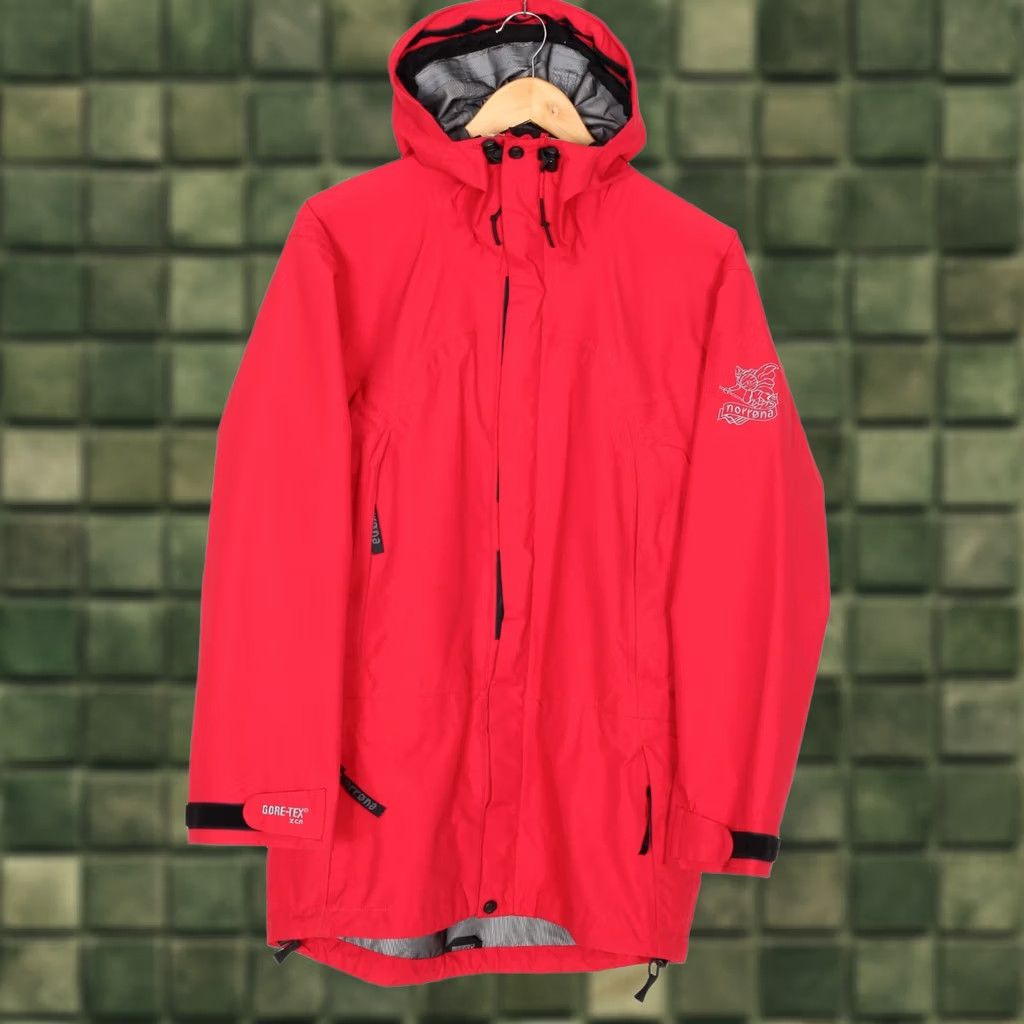 Vintage NORRONA STORMJAKKE GORE-TEX Jacket Men XS Hooded Outdoor MJ5128 Size US XS / EU 42 / 0 - 1 Thumbnail
