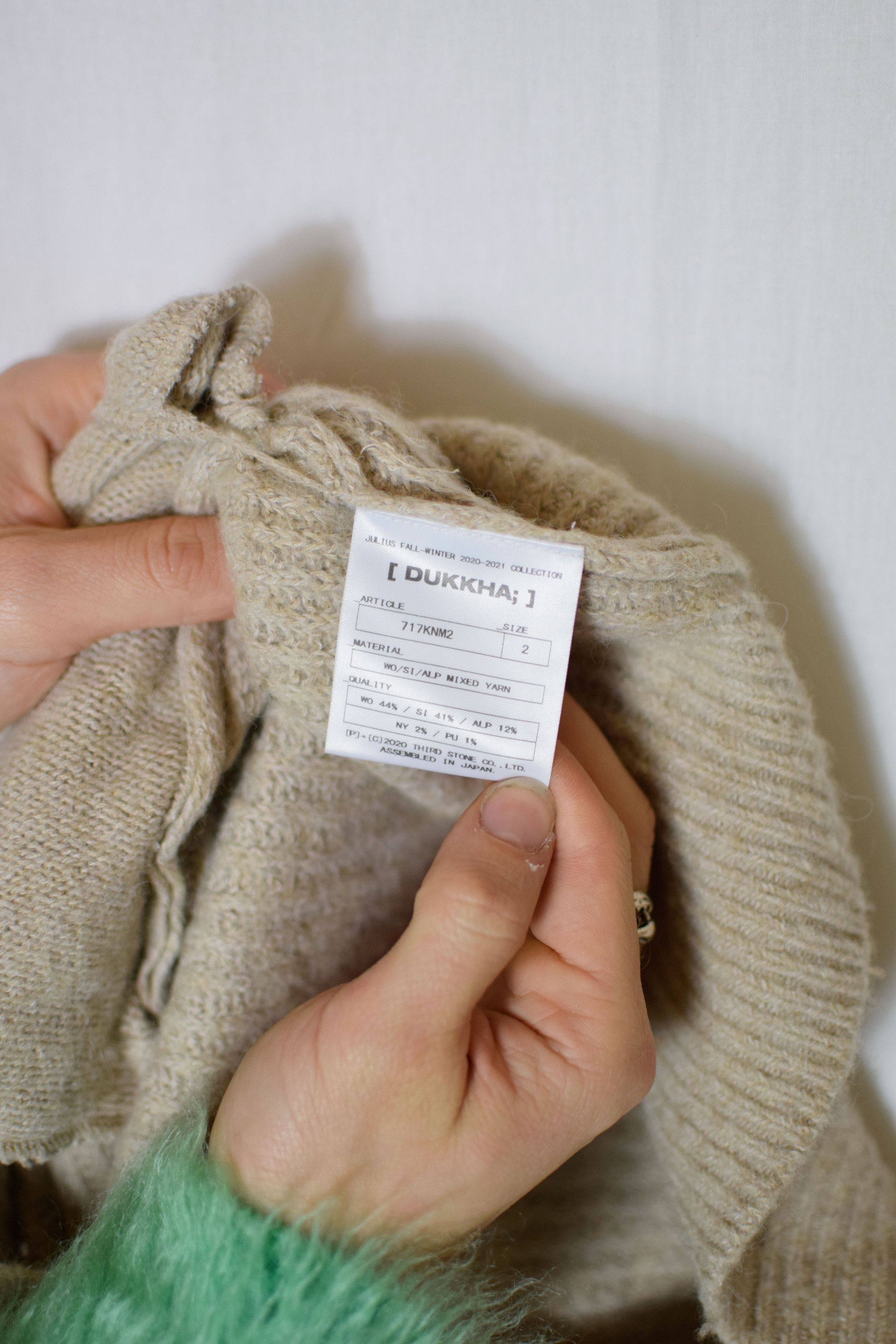 Julius Julius AW20 Dukkha Knit - 717KNM2 Size US L / EU 52-54 / 3 - 9 Thumbnail