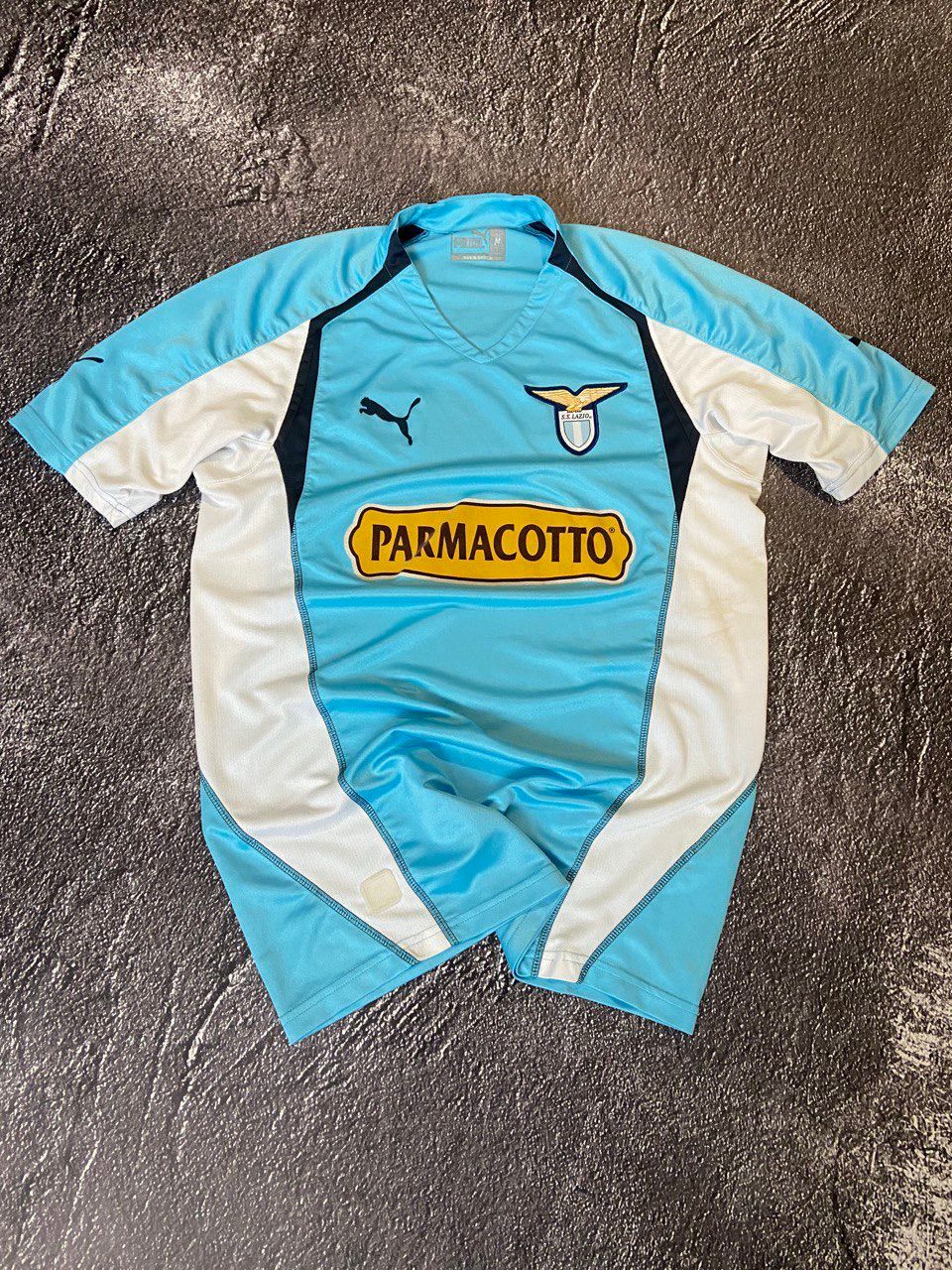Pre-owned Soccer Jersey X Vintage Puma Lazio Jersey In Blue