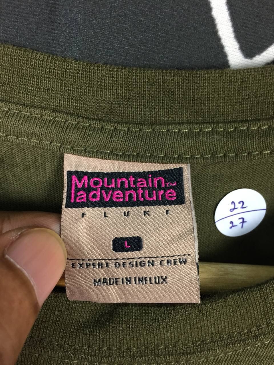 Japanese Brand Fluke X Mountain Advanture Mountain Graphics Tee Size US L / EU 52-54 / 3 - 7 Thumbnail