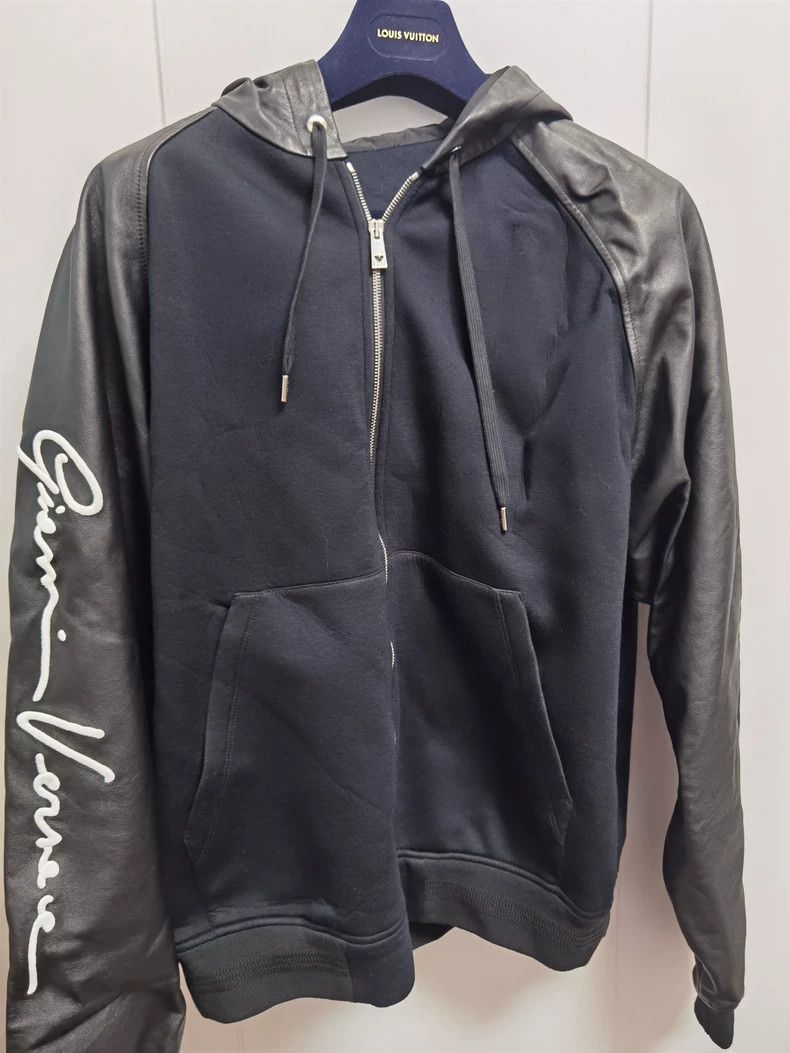 Versace Versace Space cotton patchwork cowhide sweatshirt Size US XXL / EU 58 / 5 - 1 Thumbnail
