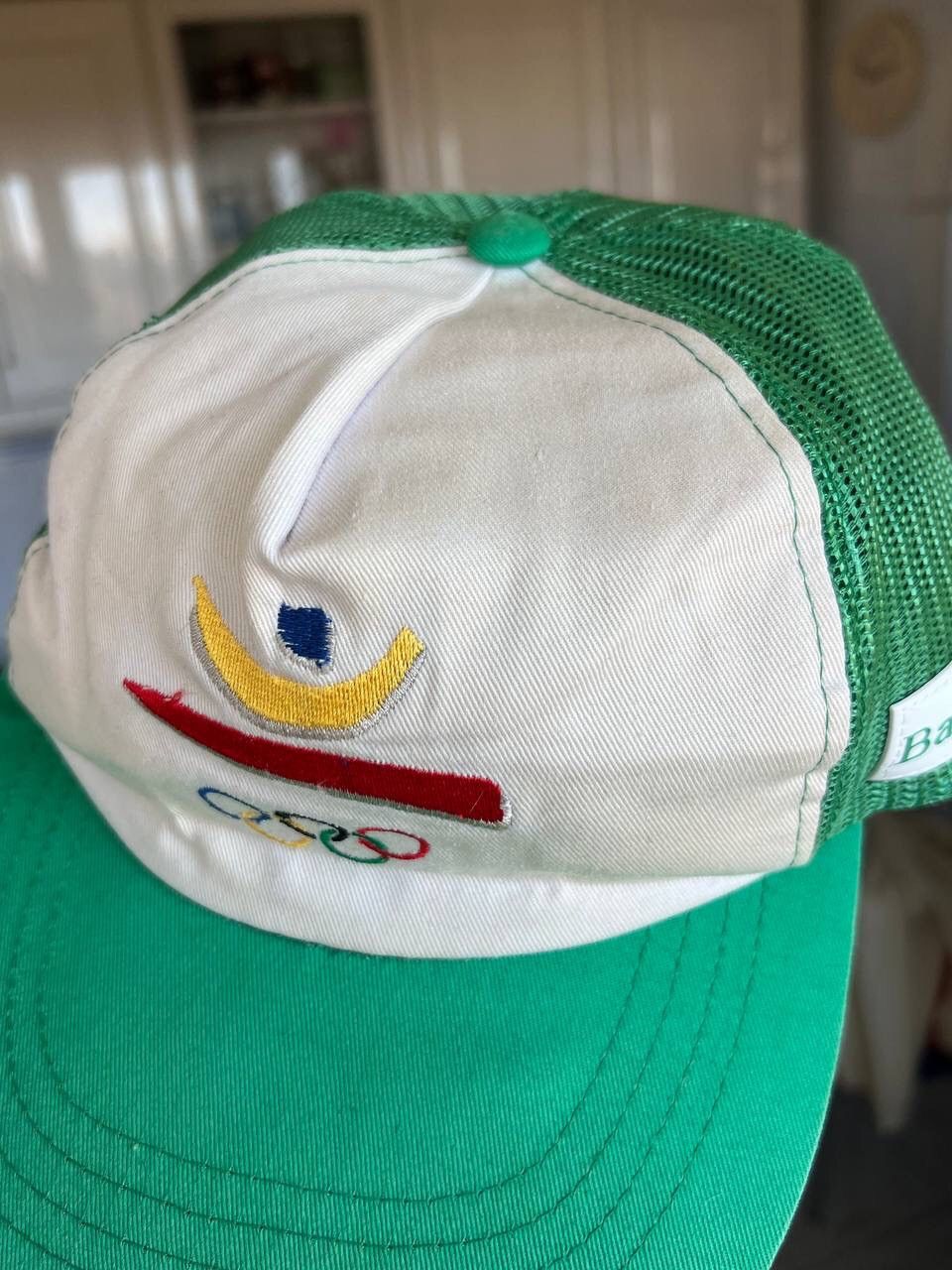 Other 90s Vintage Olympic Game Barcelona 1992 Baseball Mesh Cap Size ONE SIZE - 4 Thumbnail
