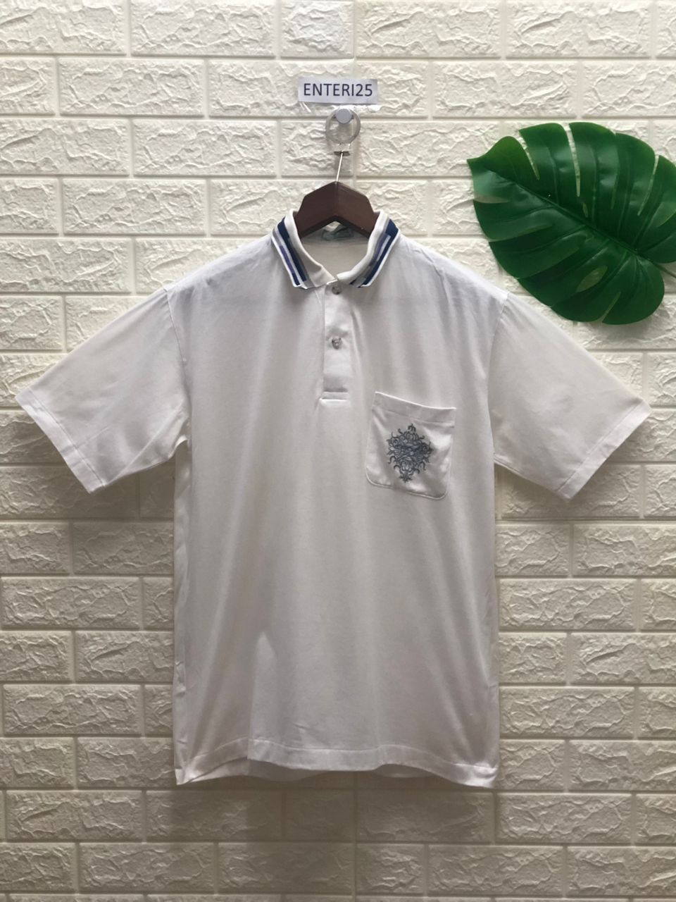 Japanese Brand Crocodile sweetshirt vintage 90s polo shirt made in japan Size US L / EU 52-54 / 3 - 2 Thumbnail