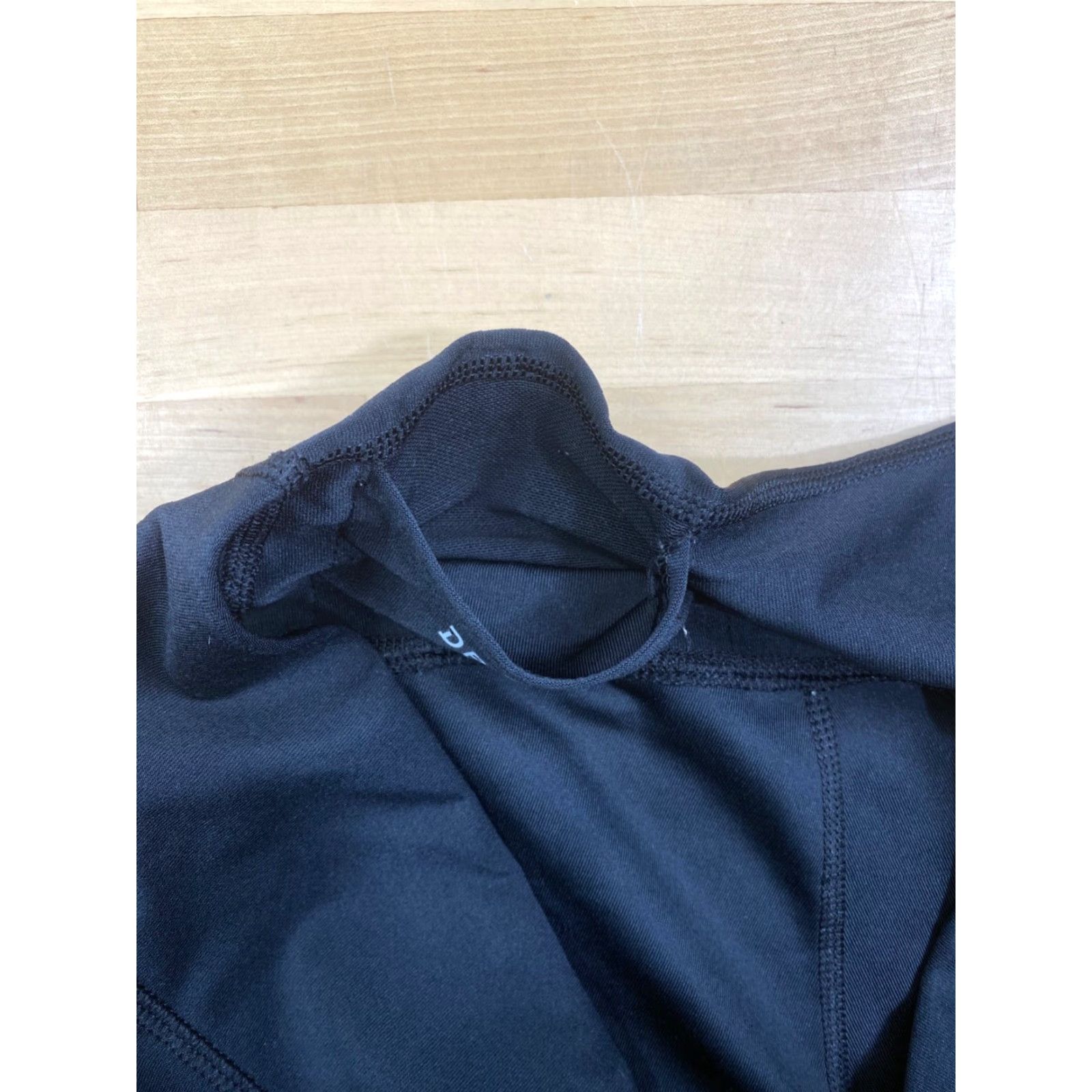 Nike Nike Dri-FIT Capri Leggings Women L Black Gym Training Size 36" / US 14 / IT 50 - 3 Thumbnail