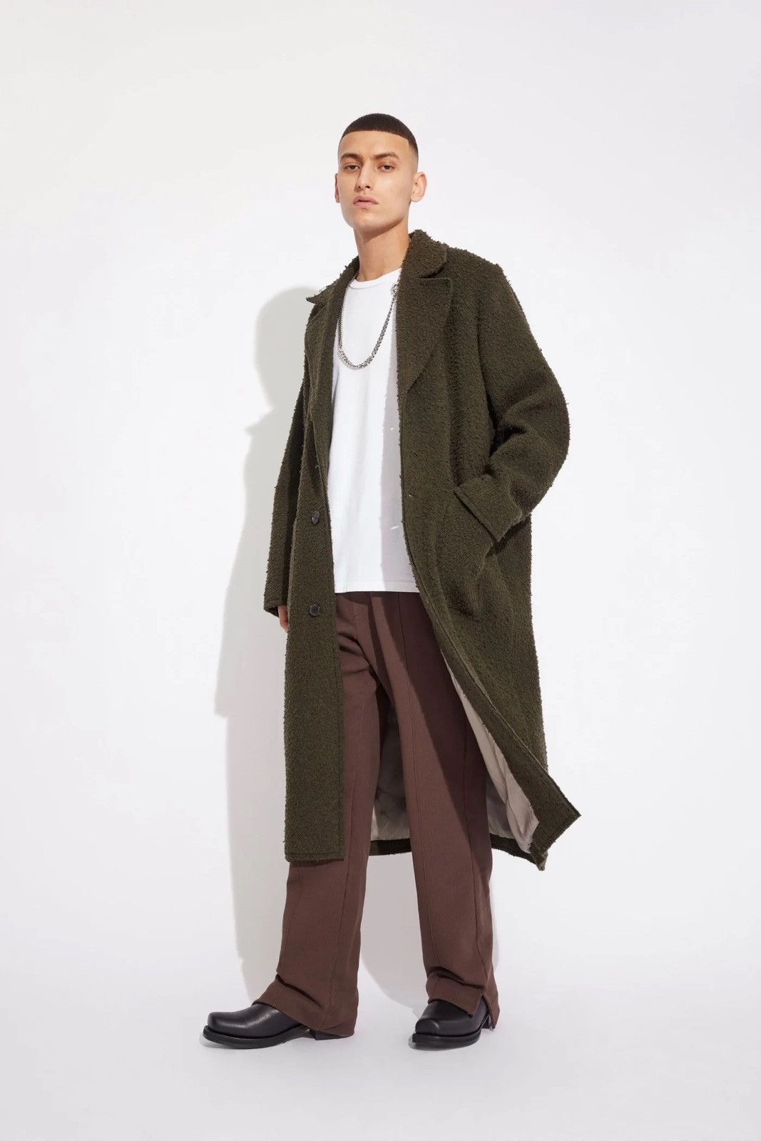 Won Hundred !DS! SS22 Won Hundred New York Dark Green Coat Size US L / EU 52-54 / 3 - 4 Thumbnail