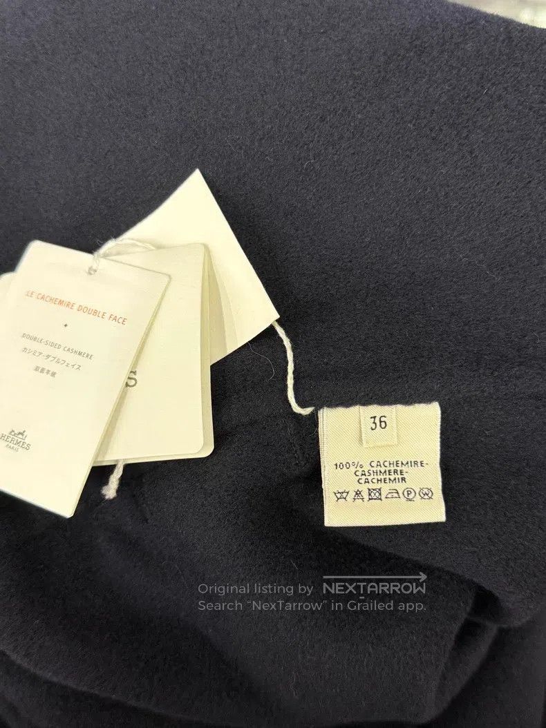 Hermes Hermes Patchwork double-sided cashmere coat Size XS / US 0-2 / IT 36-38 - 5 Thumbnail
