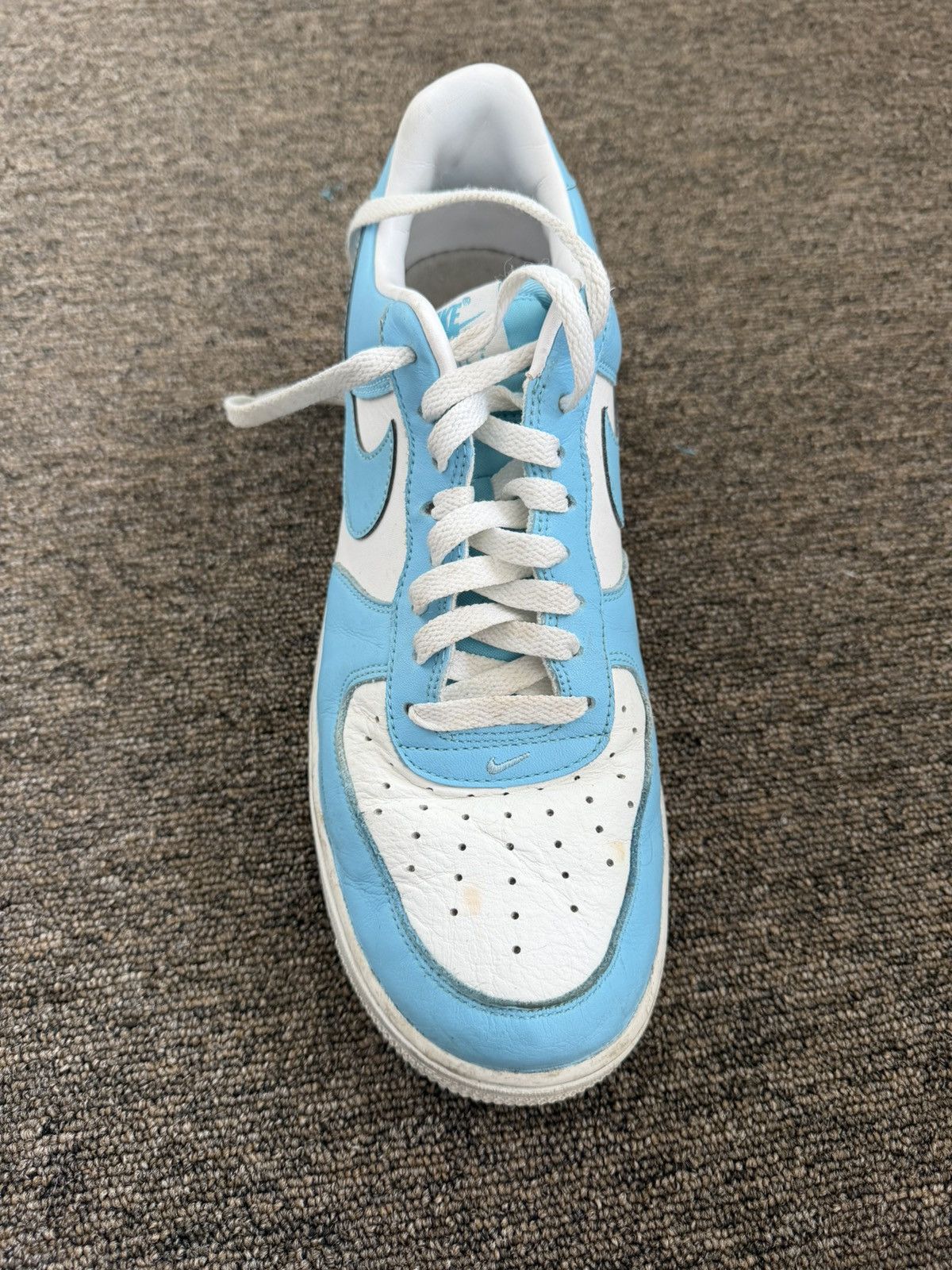 Nike Nike Air Force One Carolina Blue Size US 10 / EU 43 - 8 Thumbnail