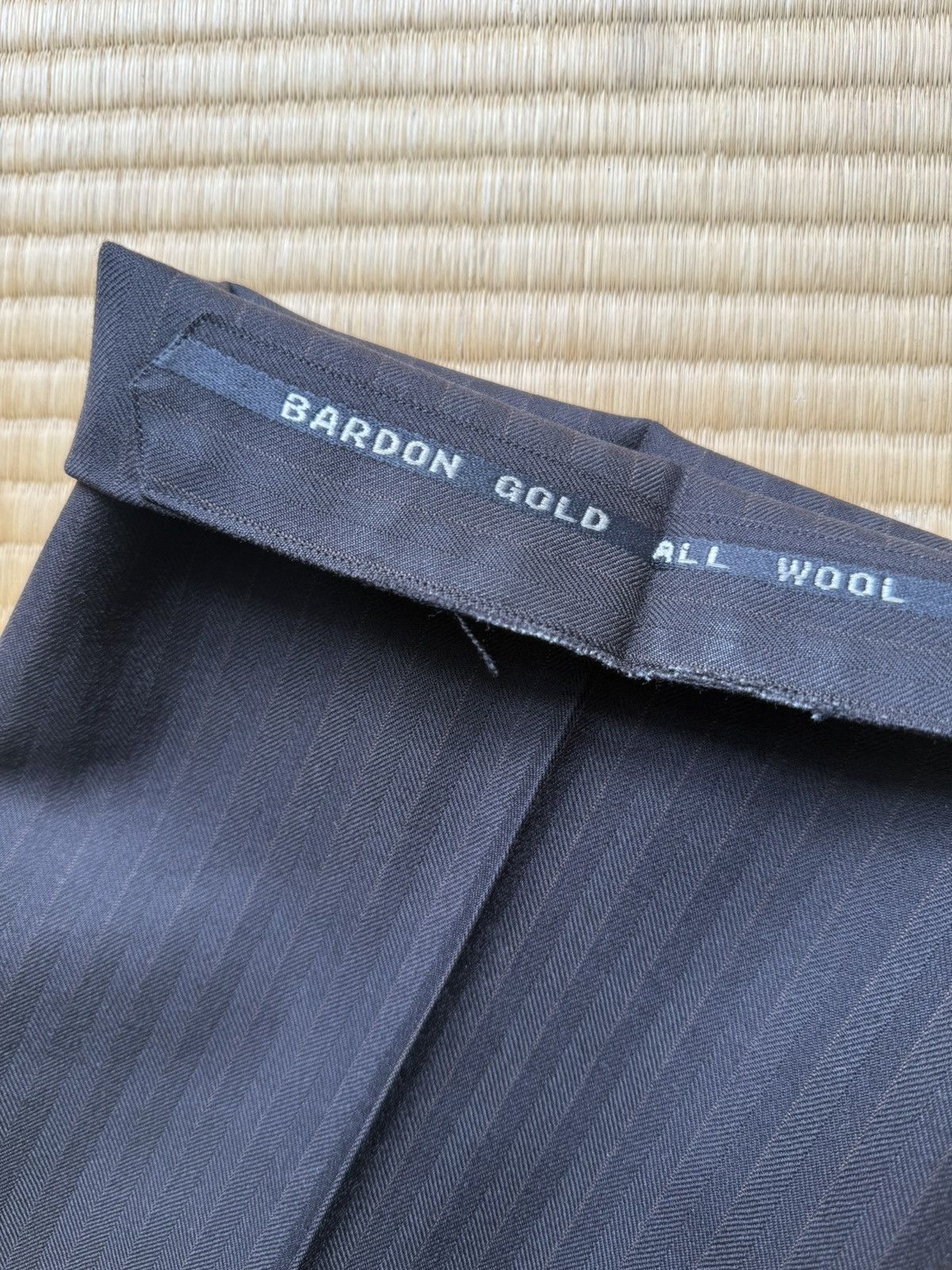 Other Spring&Autumn Brown Herringbone Pinstripe Wool Suit Size 44S - 15 Thumbnail