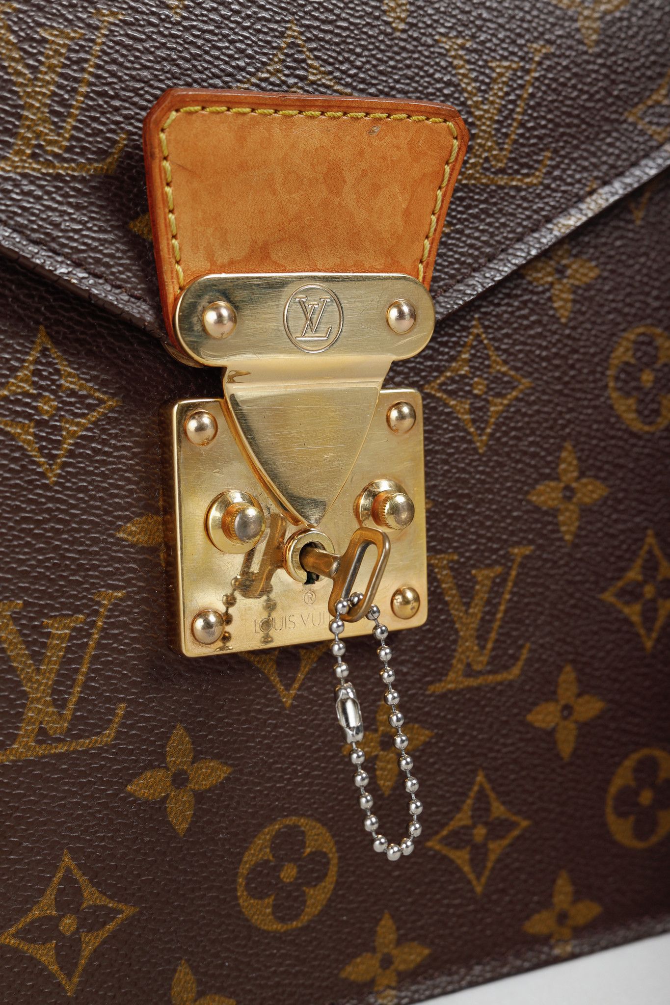 Louis Vuitton Louis Vuitton Vintage Brown Monogram Canvas Briefcase Size ONE SIZE - 8 Thumbnail
