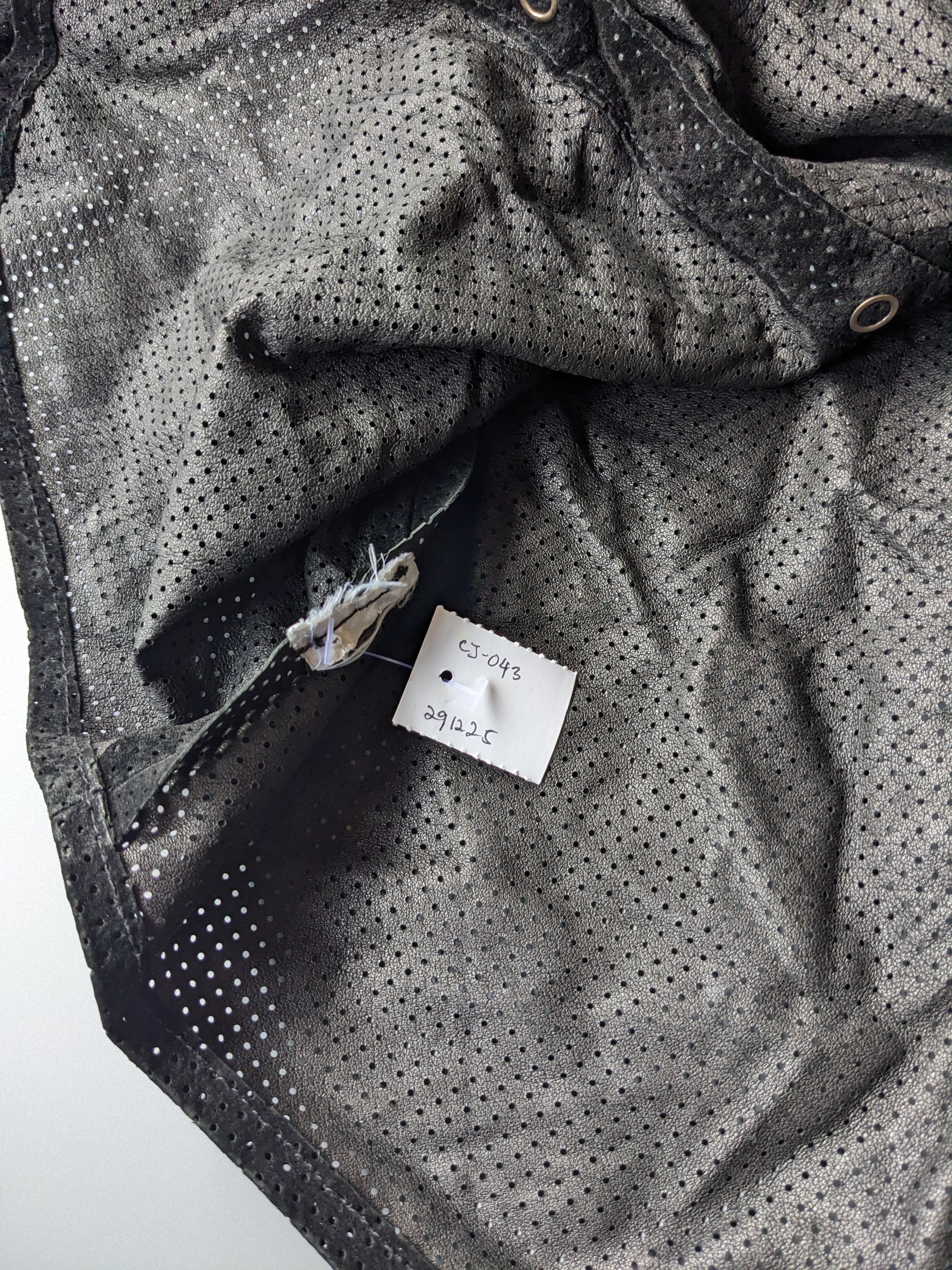 Jean Paul Gaultier Jean Paul Gaultier Objet mesh suede leather Size US M / EU 48-50 / 2 - 5 Thumbnail