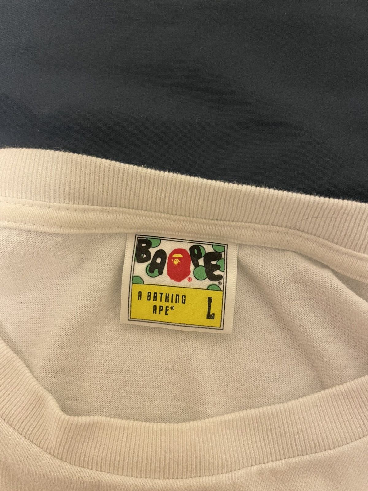 Bape College Tee Size US L / EU 52-54 / 3 - 4 Thumbnail