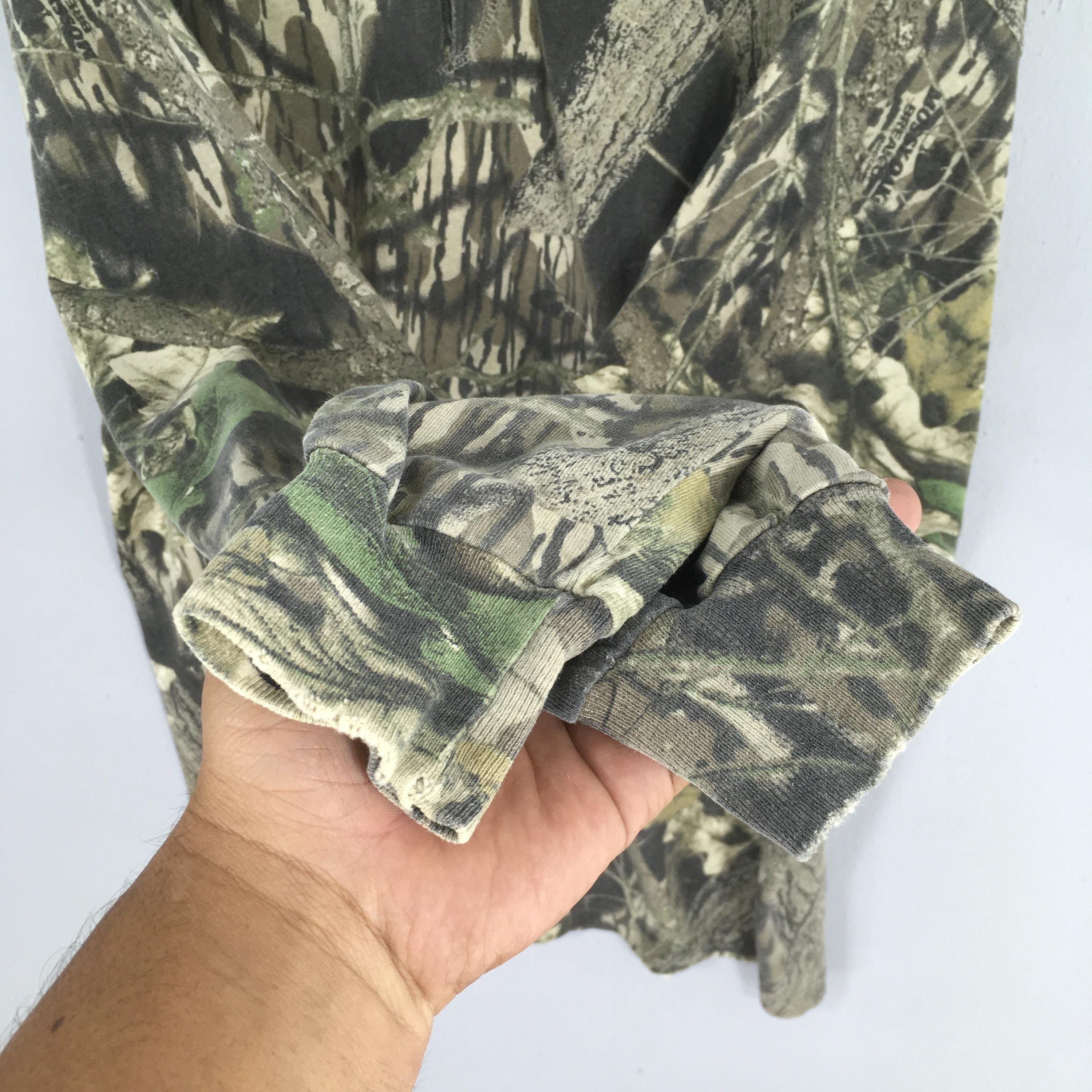 Mossy Oaks Vintage 90s Mossy Oak Tree Camo Long sleeve Tshirt XLarge Size US XL / EU 56 / 4 - 4 Thumbnail