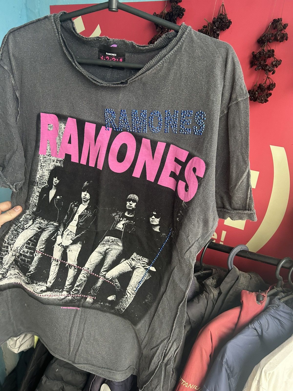 Band Tees × Vintage Vintage Ramones 2006 T-shirt Graphic Big Logo Print Size US L / EU 52-54 / 3 - 6 Thumbnail