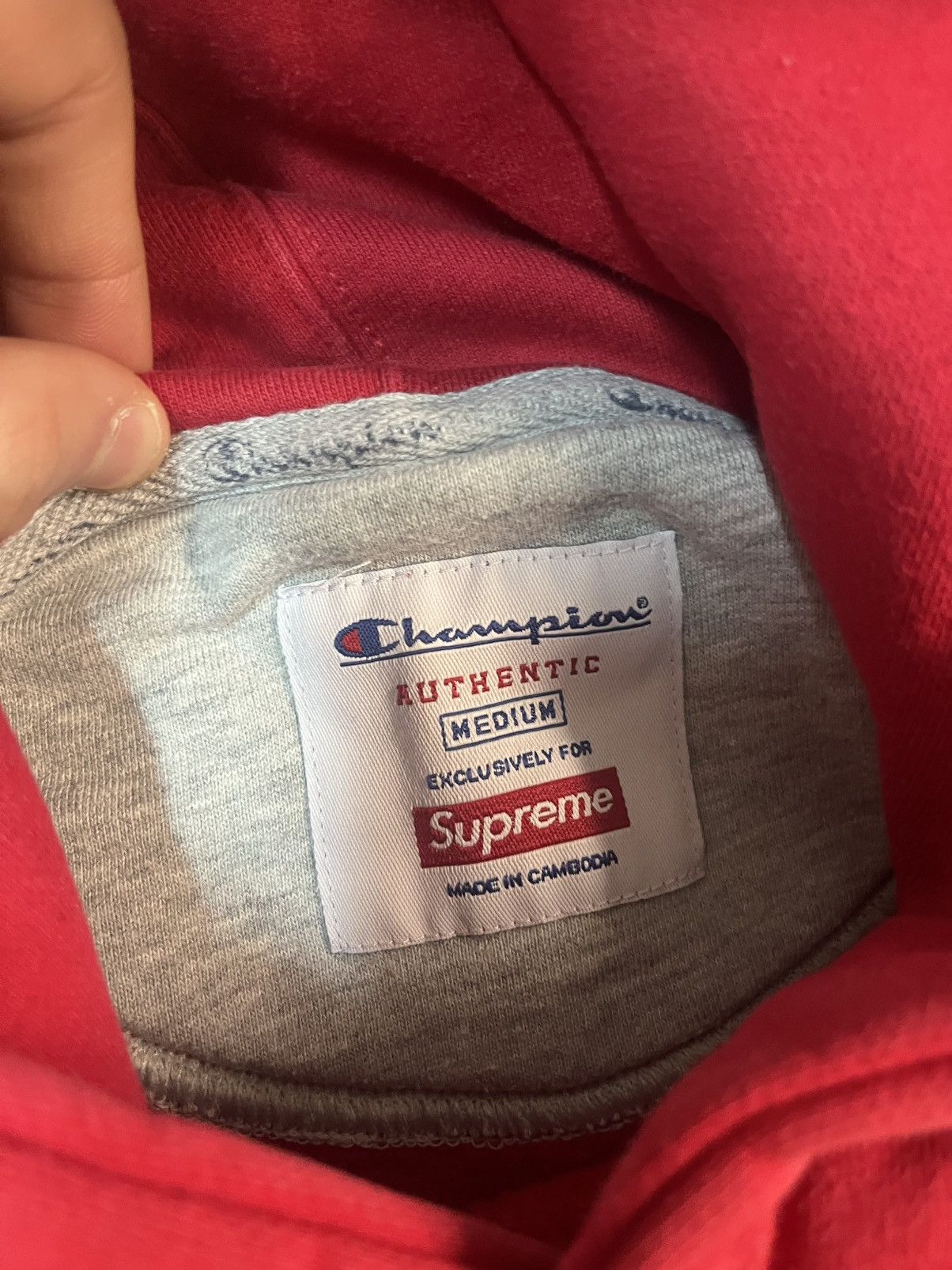 Champion × Supreme Champion x supreme Size US M / EU 48-50 / 2 - 3 Thumbnail