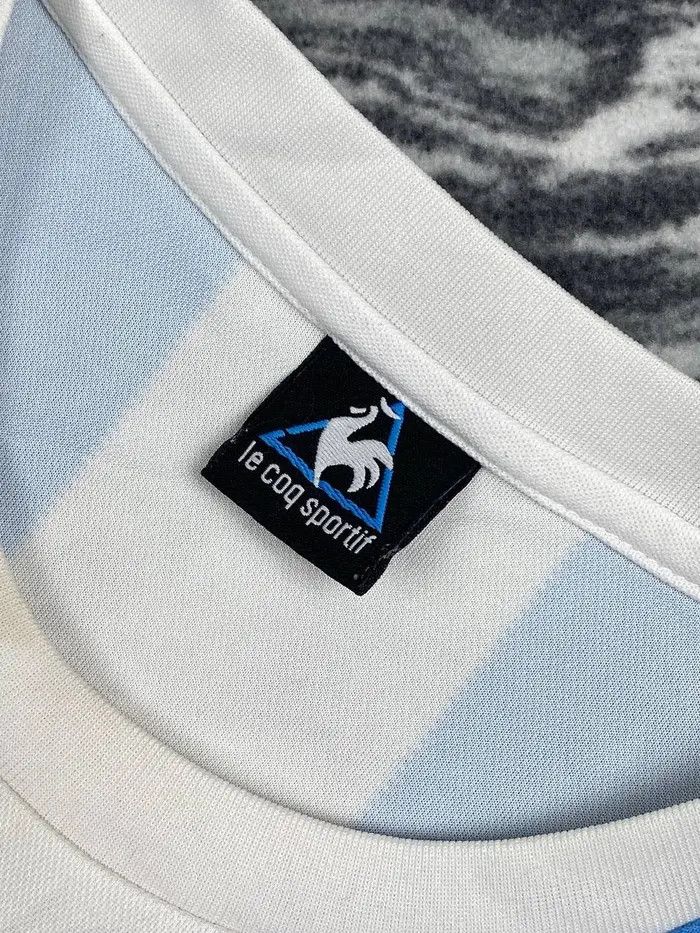 Vintage Argentina 1986 Diego Maradona Shirt Soccer Jersey Size US L / EU 52-54 / 3 - 3 Thumbnail