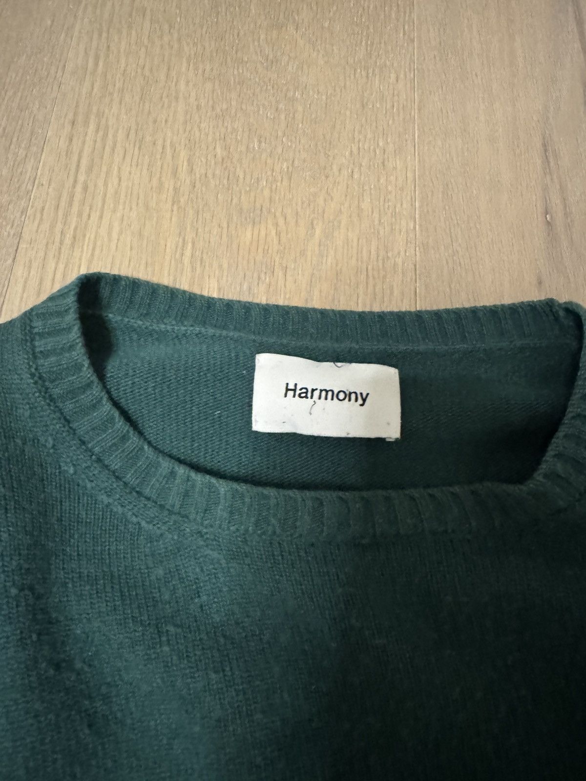 Harmony Paris Racing green wool sweater size small Size US S / EU 44-46 / 1 - 2 Thumbnail