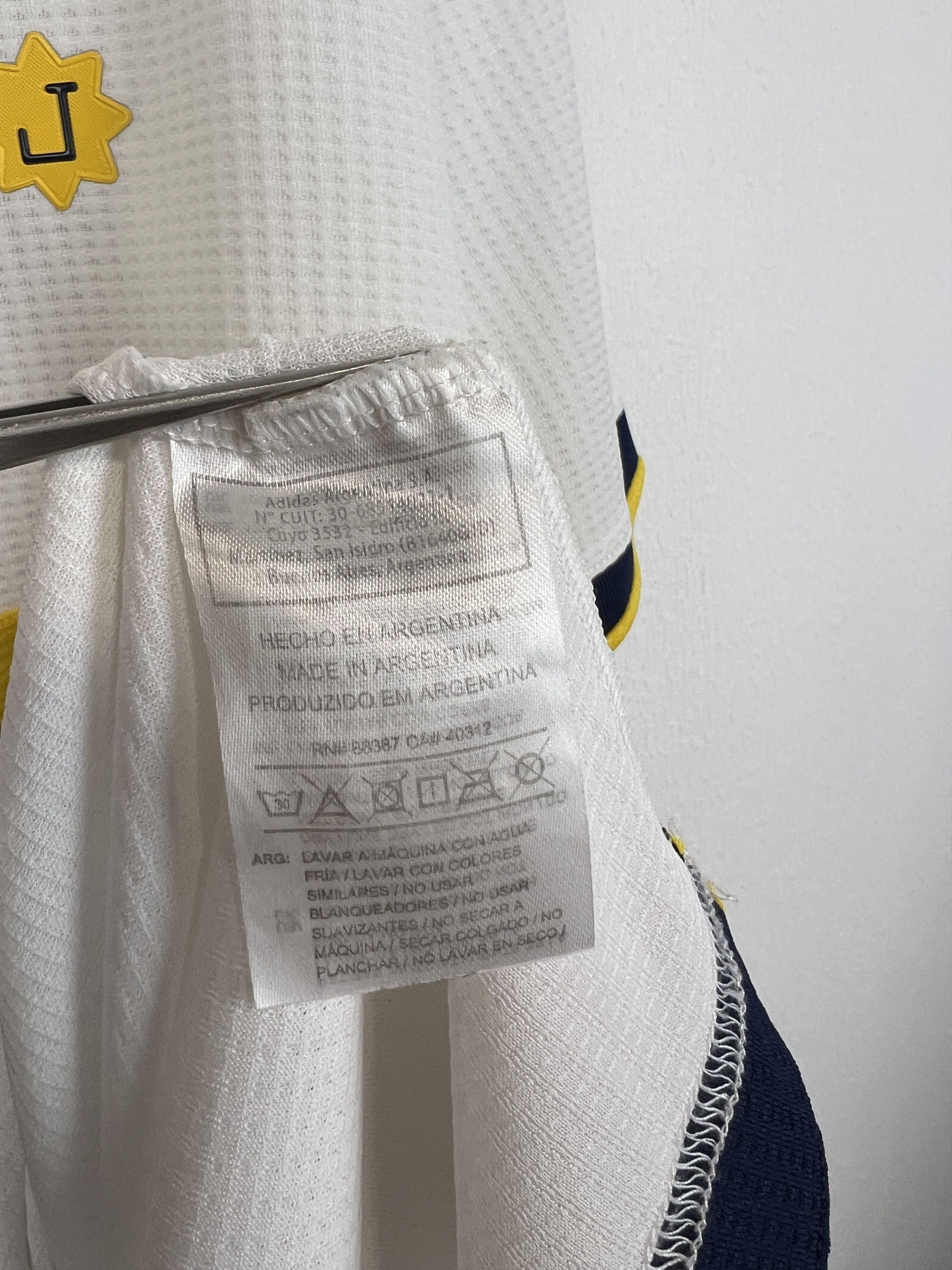 Adidas Boca Juniors Away football shirt 2022 Soccer Jersey Trikot Size US XL / EU 56 / 4 - 8 Thumbnail