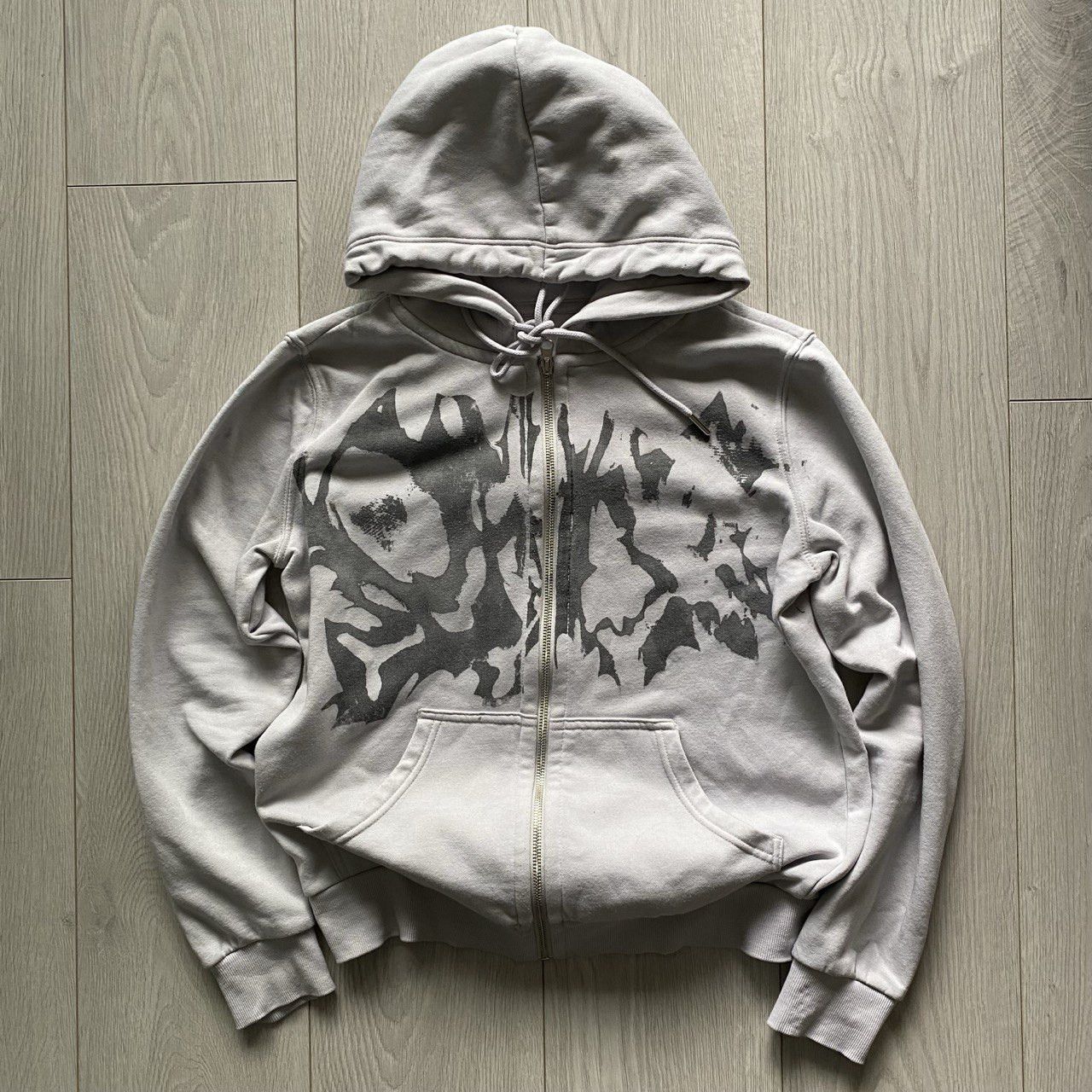 Vintage VINTAGE PUNK AVANTGARDE GRUNGE HOODIE SKULL Size US S / EU 44-46 / 1 - 1 Thumbnail