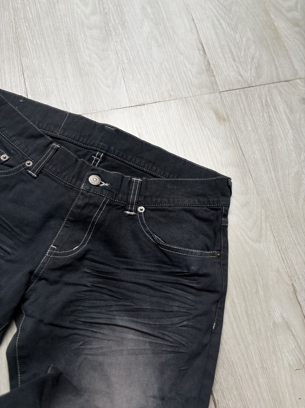 Tornado Mart lace up flare jeans Size US 29 - 3 Thumbnail