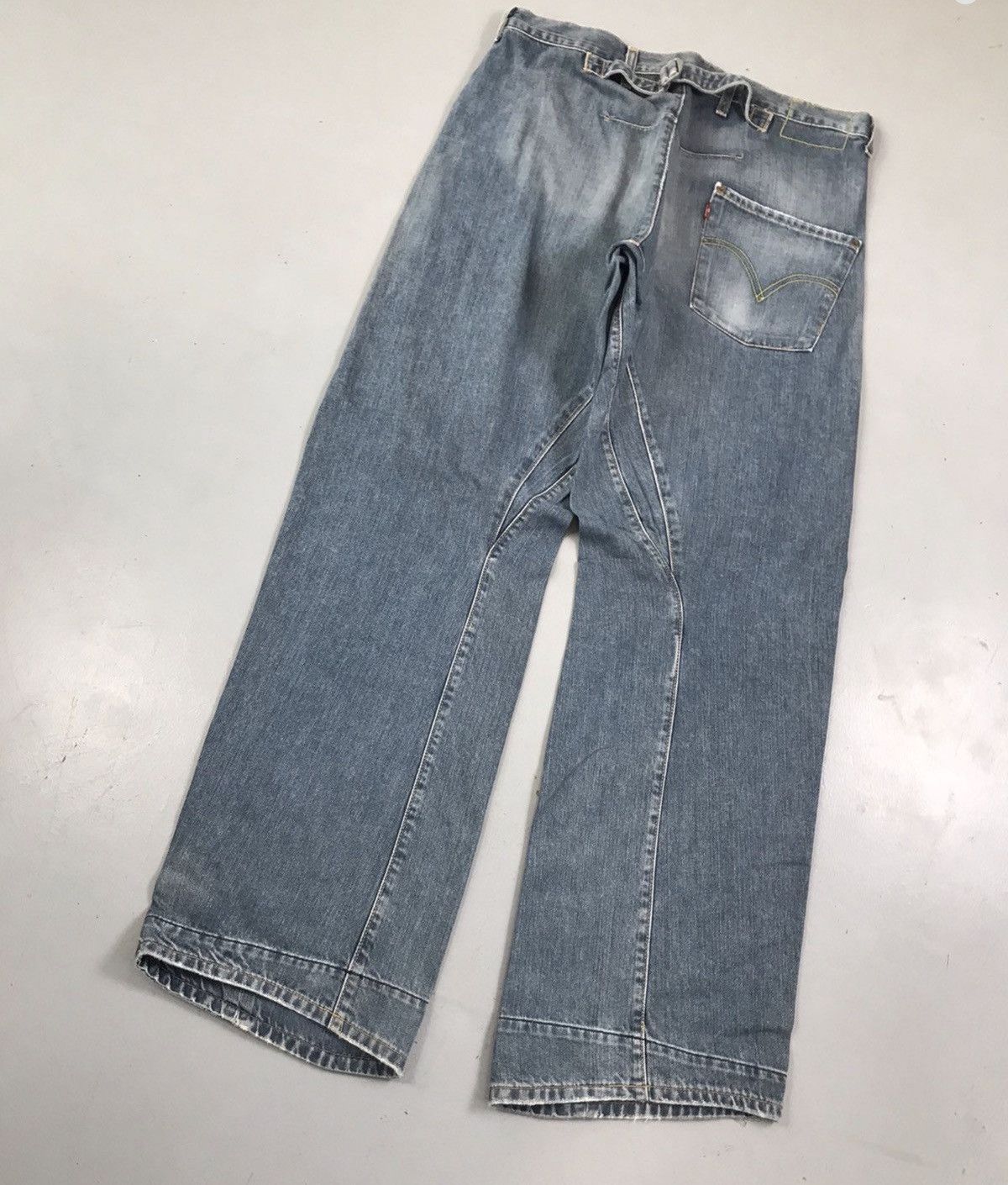 Levi's Vintage Levi’s buckle belt denim Size US 36 / EU 52 - 1 Thumbnail