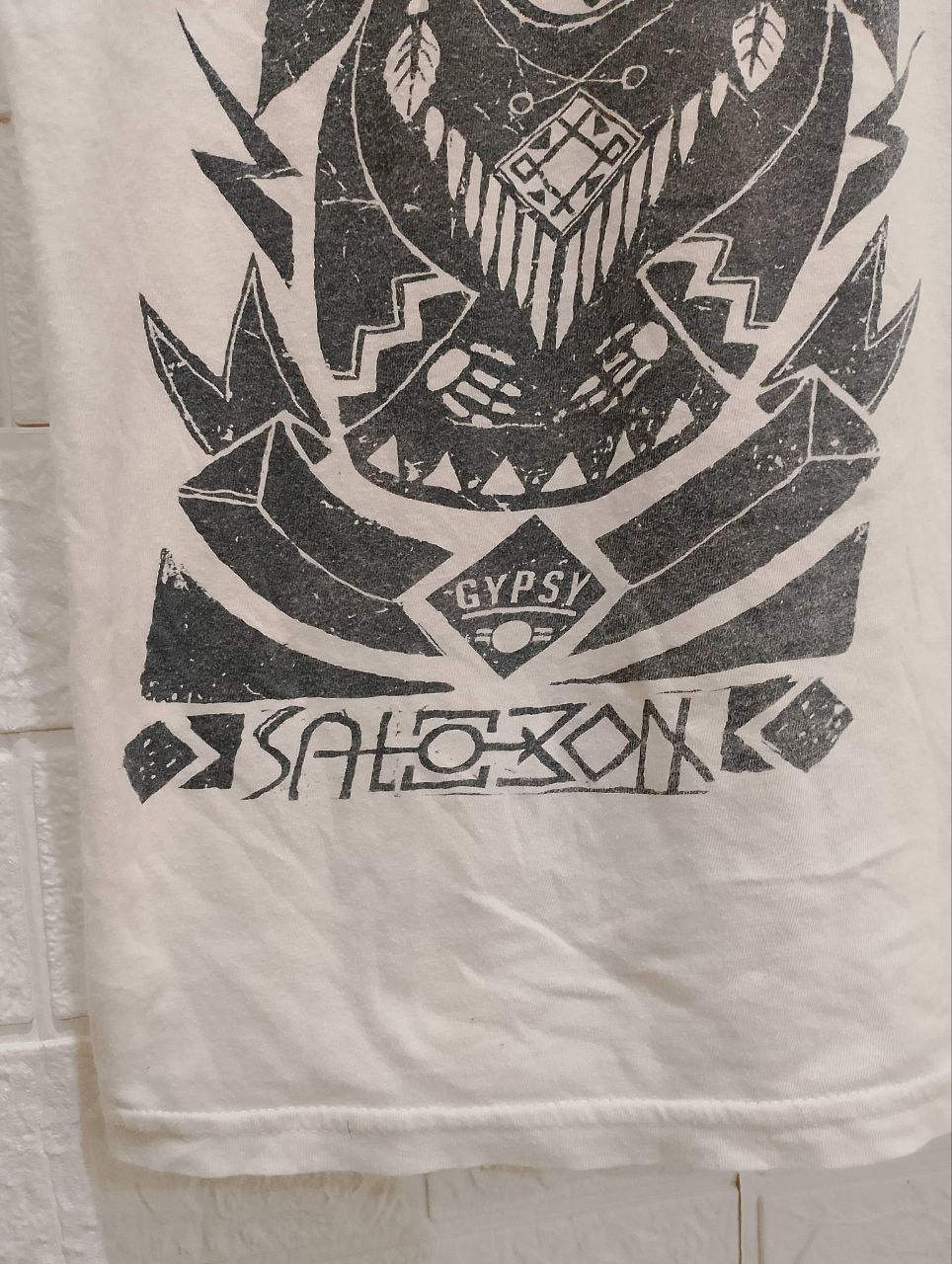 Salomon SALOMON Snowboard Made in U.S.A Indian Skull Gypsy Tee Size M / US 6-8 / IT 42-44 - 4 Thumbnail