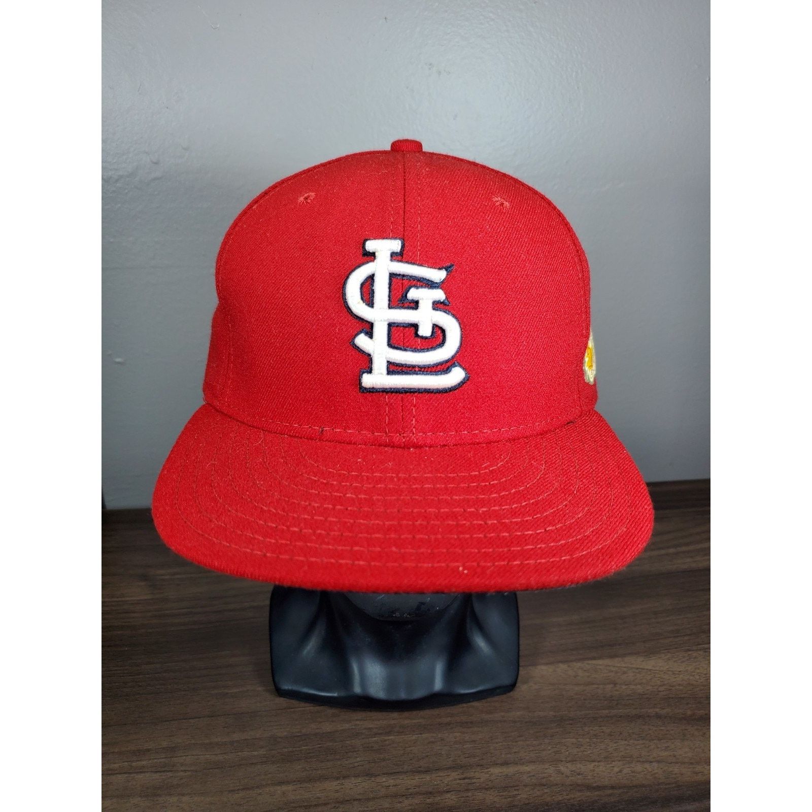 MLB × New Era St. Louis Cardinals Hat 2011 World Series Fitted Cap Size 7 Size ONE SIZE - 3 Thumbnail