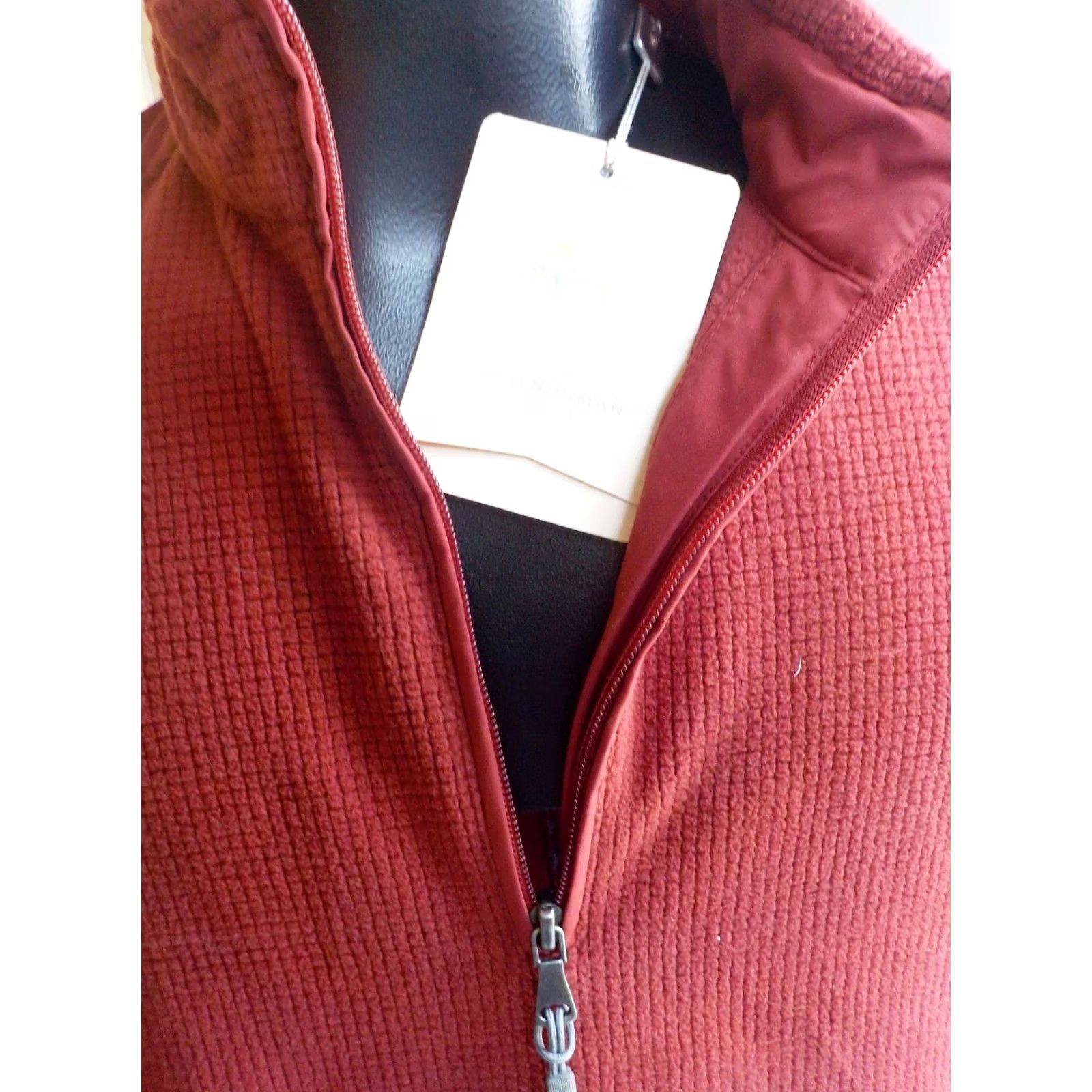 Vintage Greg Norman Women's Golf Playdry 1/4 Zip Pullover Red L NWT Size L / US 10 / IT 46 - 3 Thumbnail