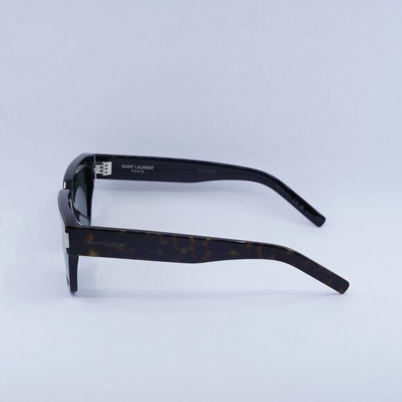 Saint Laurent Paris New Saint Laurent SL732 003 Vadim Sunglasses - Havana Frame Size ONE SIZE - 10 Thumbnail