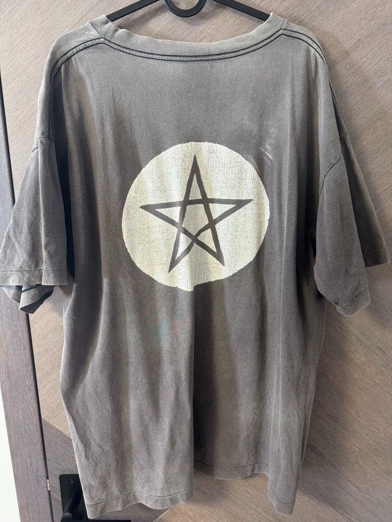 Saint Michael Saint Michael Ghost pentagram washed short sleeves Size US XL / EU 56 / 4 - 2 Thumbnail
